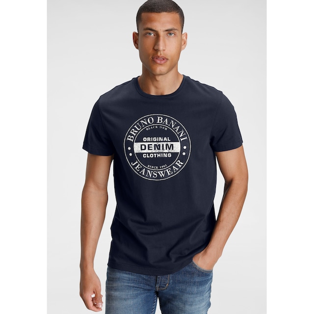 Tendance Acheter en ligne Bruno Banani T-Shirt, mit Logoprint  confortablement