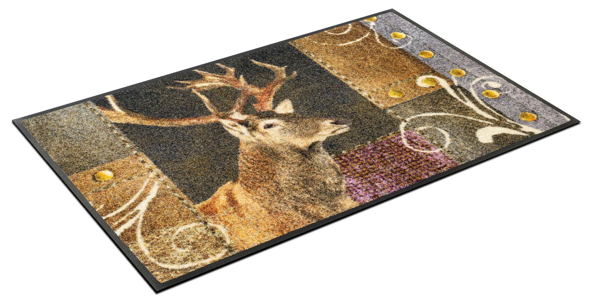 Image of wash+dry by Kleen-Tex Fussmatte »Deerland«, rechteckig, 7 mm Höhe bei Ackermann Versand Schweiz