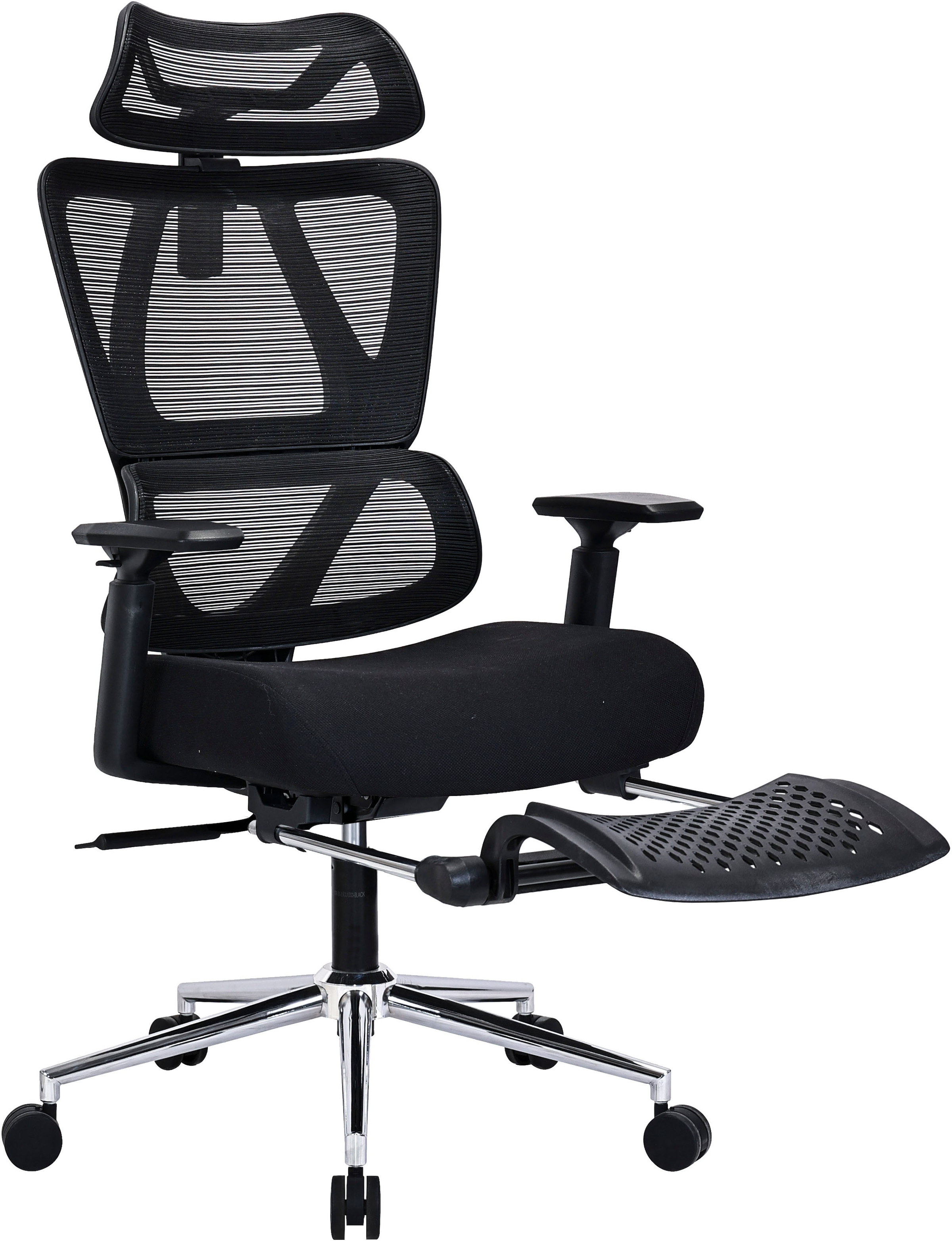 GOODproduct Drehstuhl »Andora, moderner ergonomischer Schreibtischstuhl« () mit Fussstütze