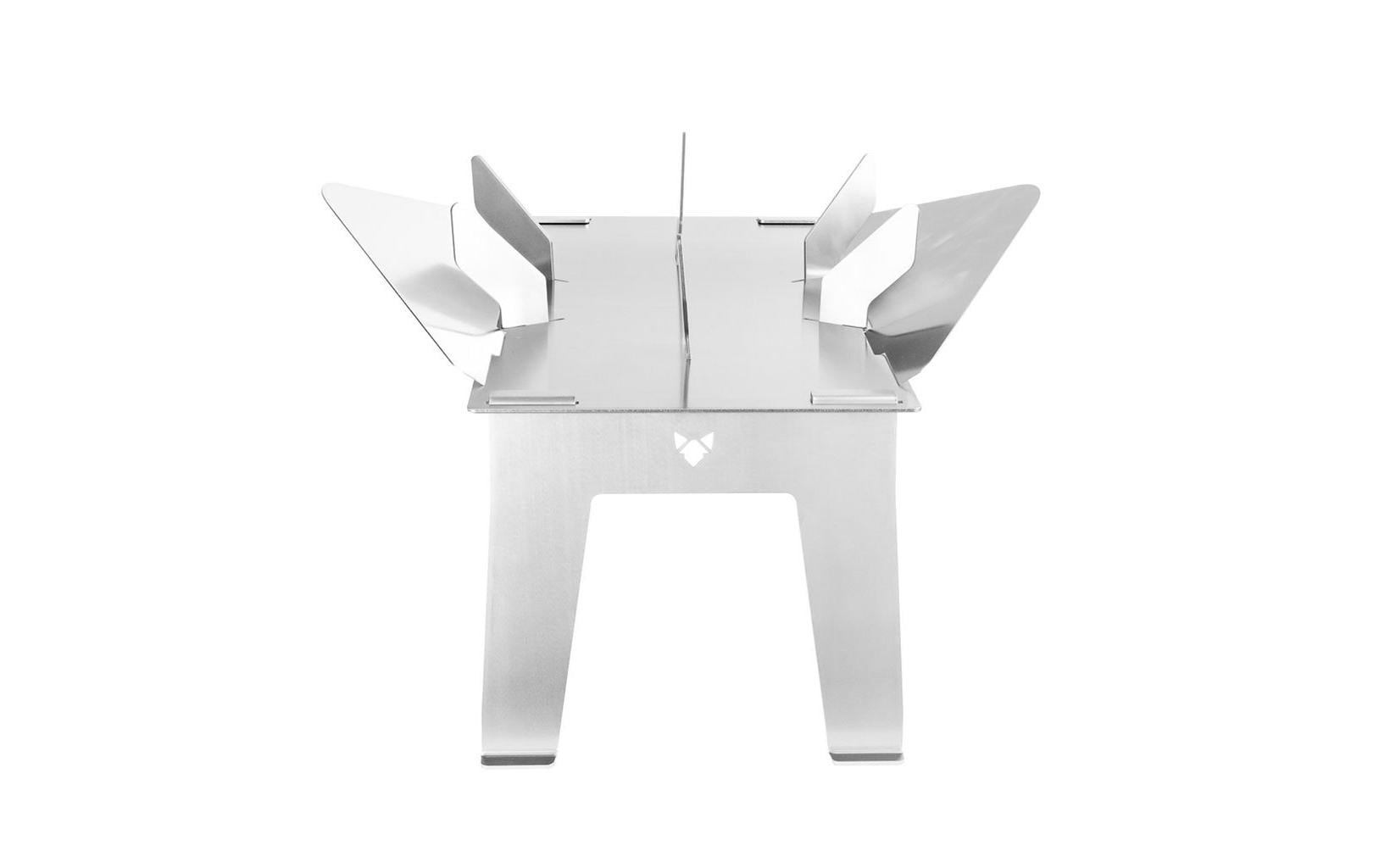 Image of Fennek Grill Grillplattenaufsatz "HEXAGON – Stand Up" Edelstahl