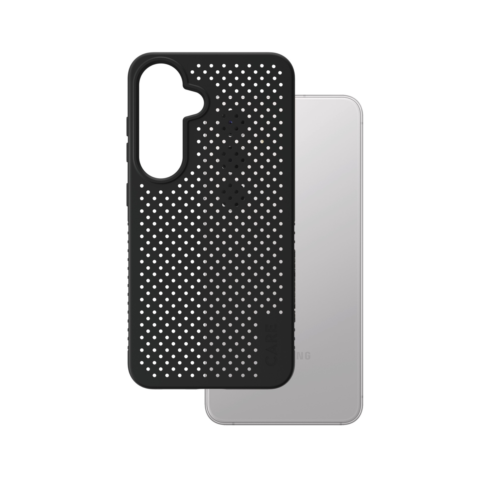 CARE by PanzerGlass Handyhülle »Heat Beat Case für Samsung Galaxy S25 Plus«, Backcover, Schutzhülle, Handyschutzhülle, Case, Schutzcase, stossfest
