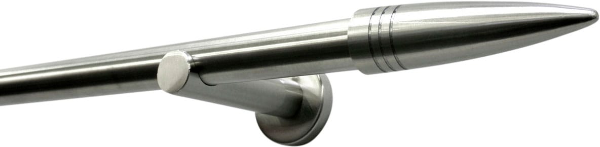 Image of GARDINIA Gardinenstange »Gardinenstangen Set Metall«, 1 läufig-läufig, Fixmass, Serie Omega bei Ackermann Versand Schweiz