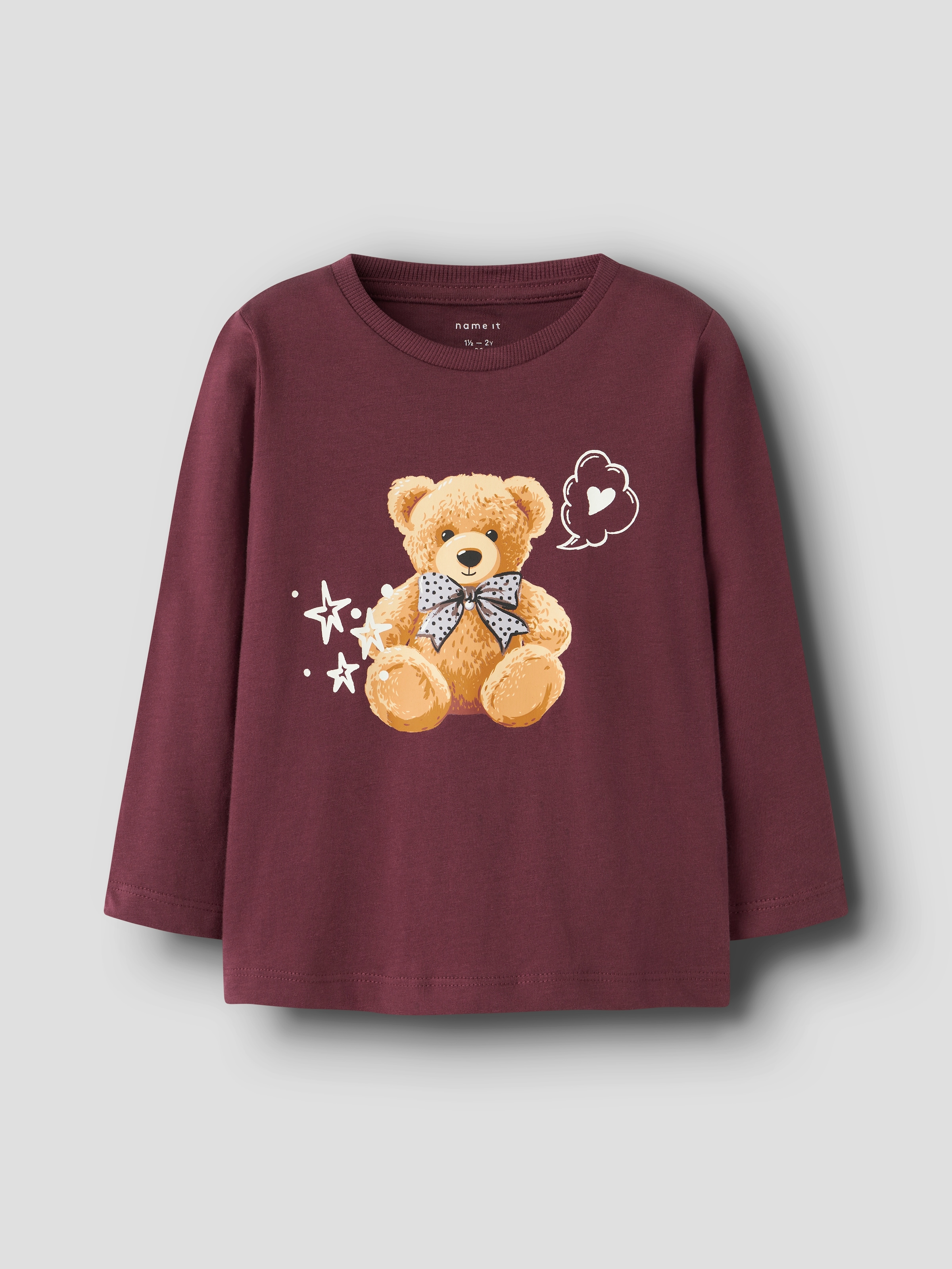 Name It Langarmshirt »NMFNIA 3P LS TOP« Packung, 3 Stk. tlg.