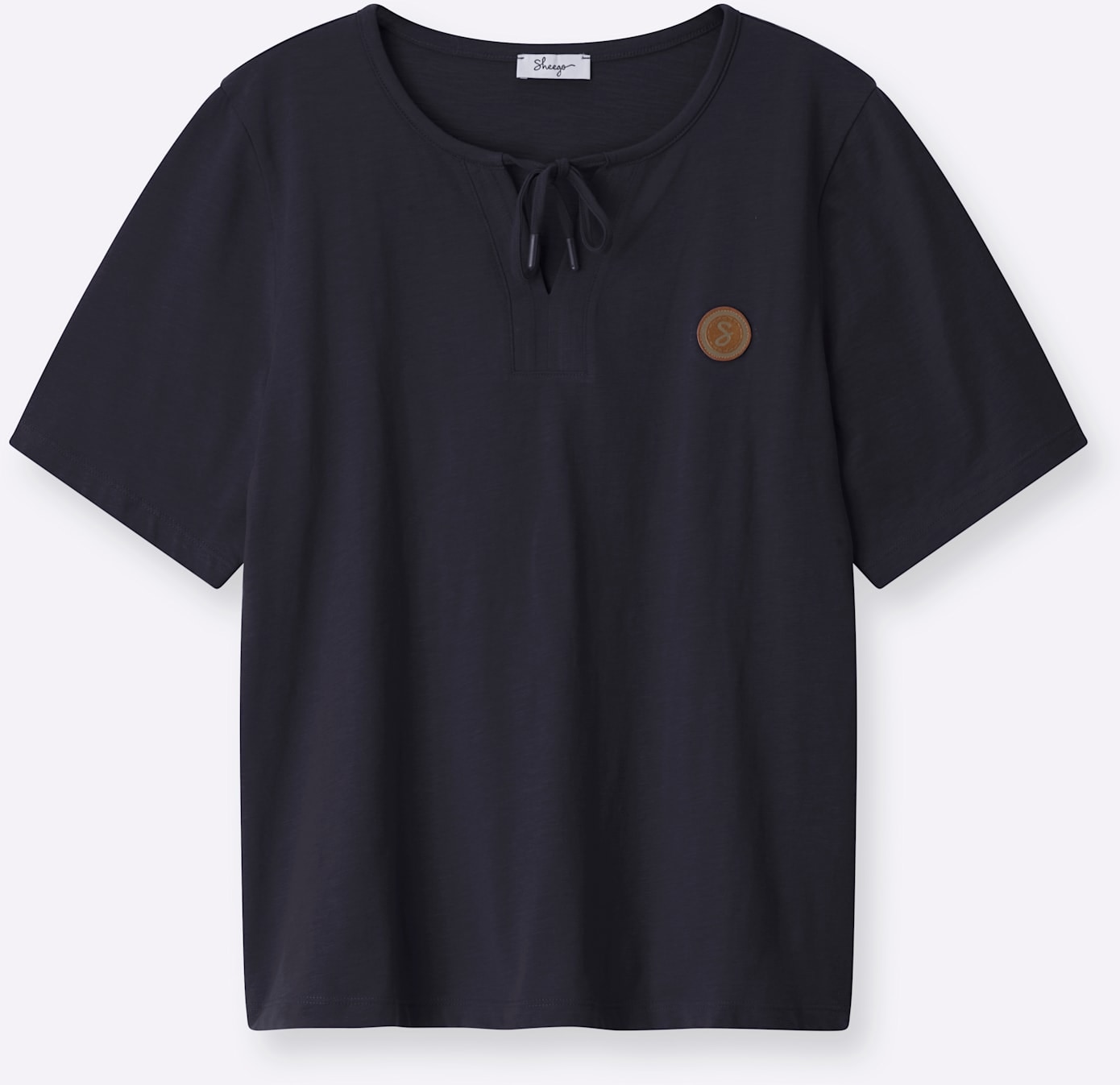 Sheego T-Shirt »Halbarmshirt« 1