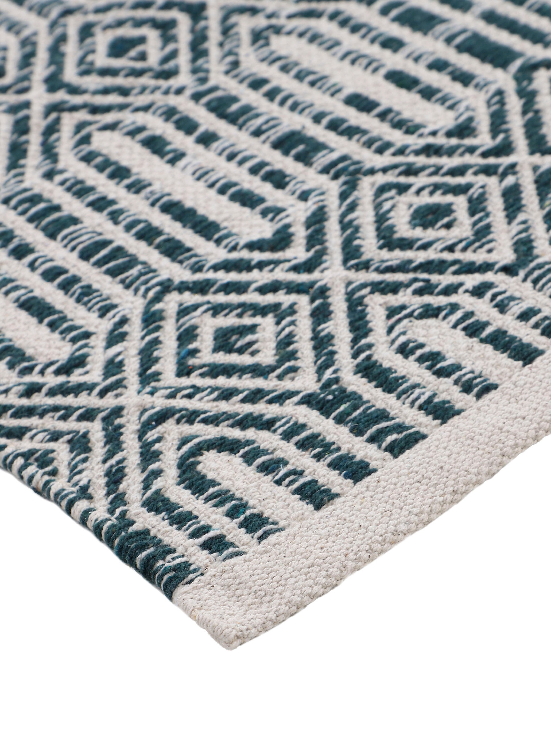 carpetfine Teppich »Kelim Oregan«, rechteckig, Baumwolle, Wohnzimmer reiner aus Wendeteppich kaufen günstig