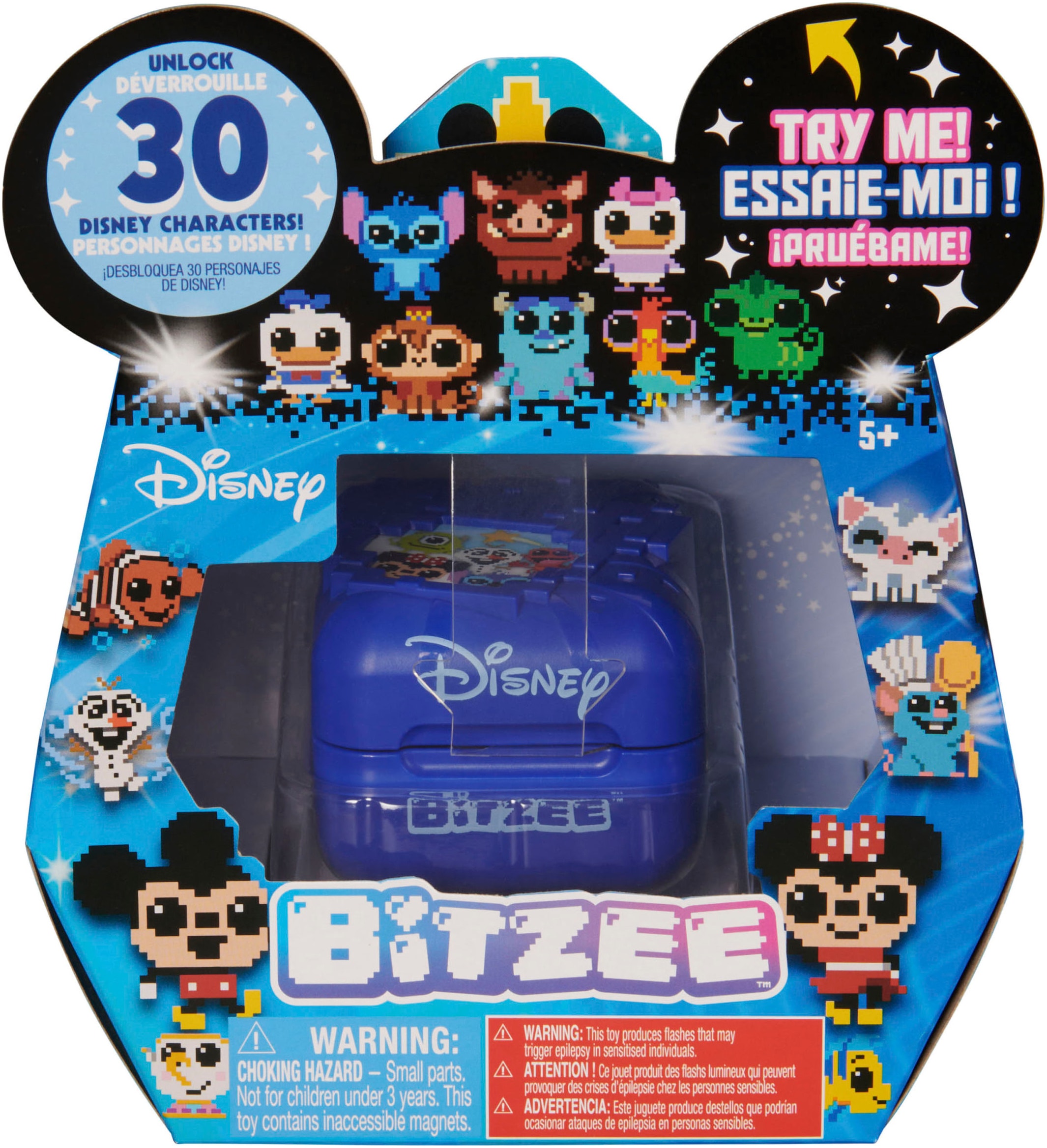 Spin Master Personnage de jeu »Disney Bitzee - Digitales Interaktives Haustier, blau«