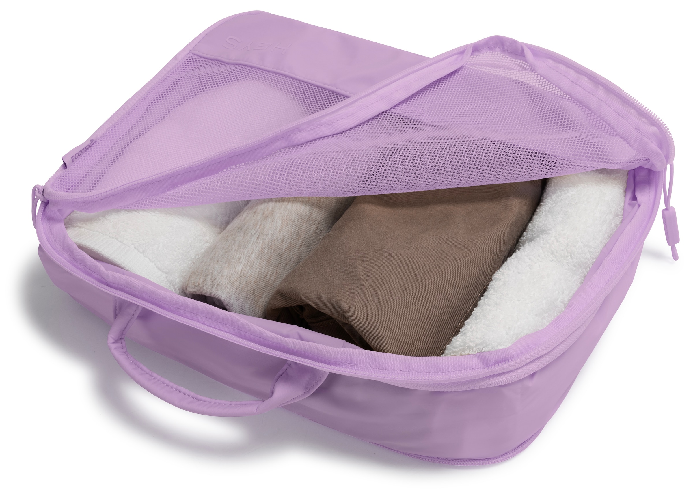 Heys Kofferorganizer »Ecotex Compression Packing Cube« komprimierbare Packwürfel, Packtaschen, Organizer für Koffer