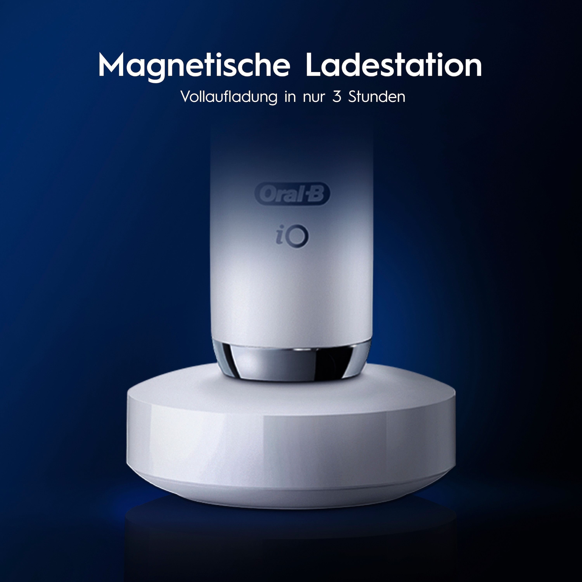 Oral-B Brosse à dents électrique »Oral-B iO Series 9« 2 cuis Aufsteckbürsten 7 modes de brossage pour soins dentaires, analyse 3D, écran couleur & étui de voyage avec charge