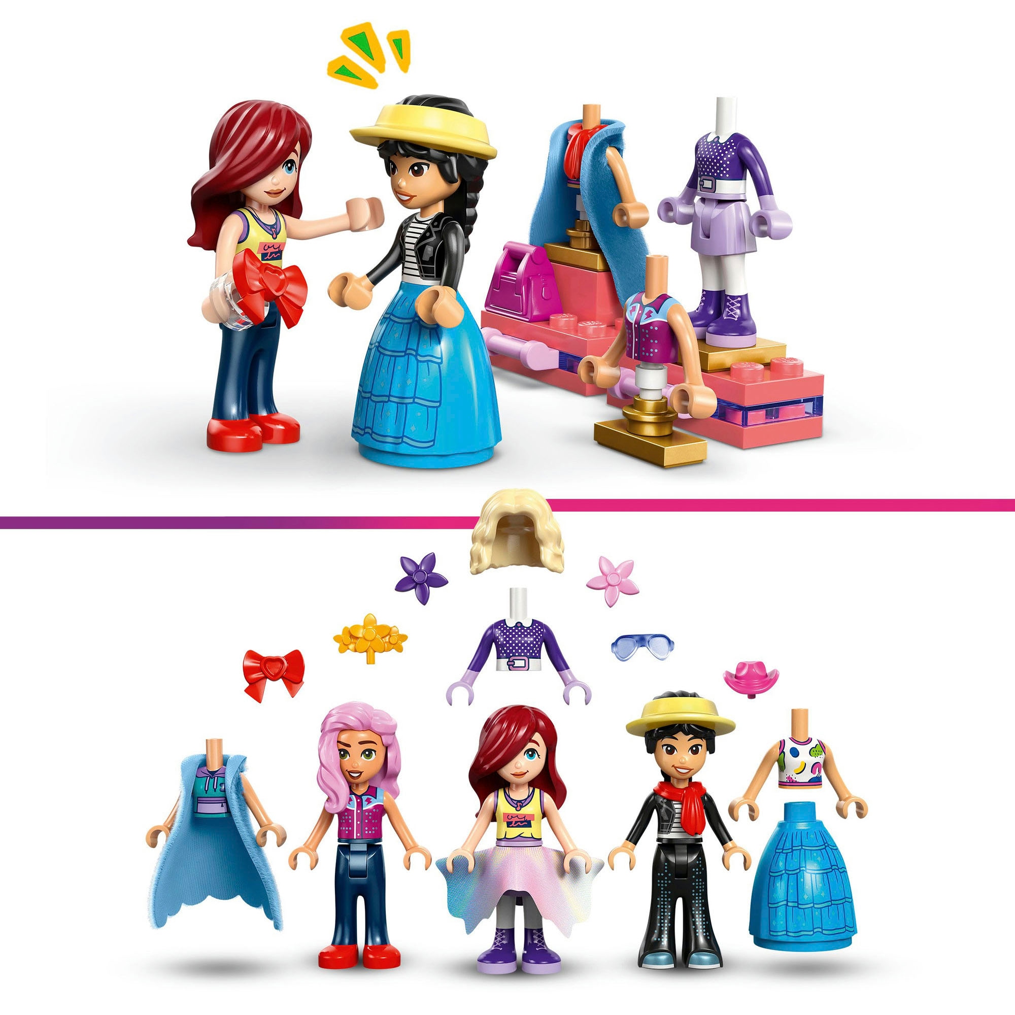 LEGO® Pions de construction »Modeschau in Heartlake City (42685), LEGO Friends« Made in Europe