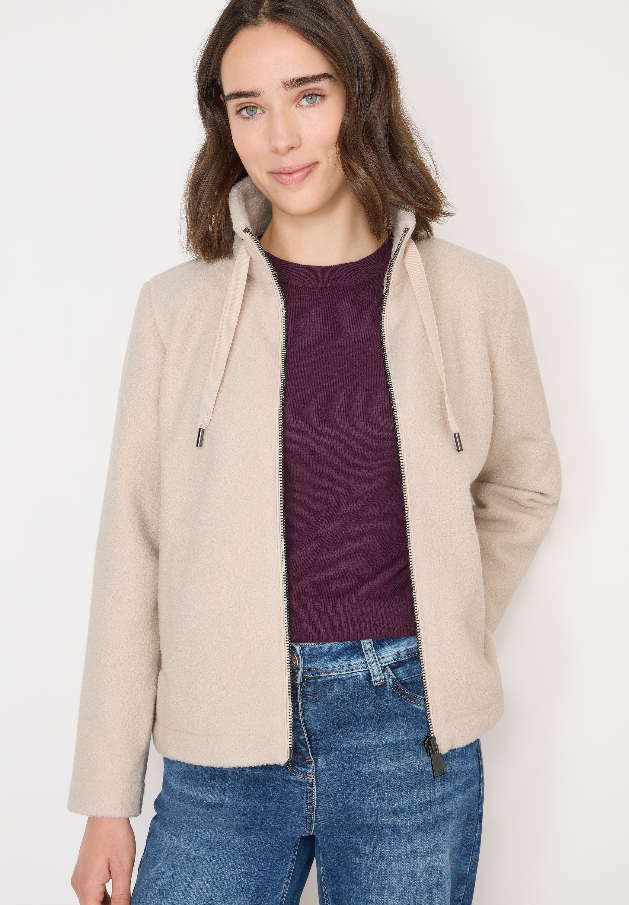 Image of Cecil Kurzjacke ohne Kapuze in weicher Teddy-Qualität