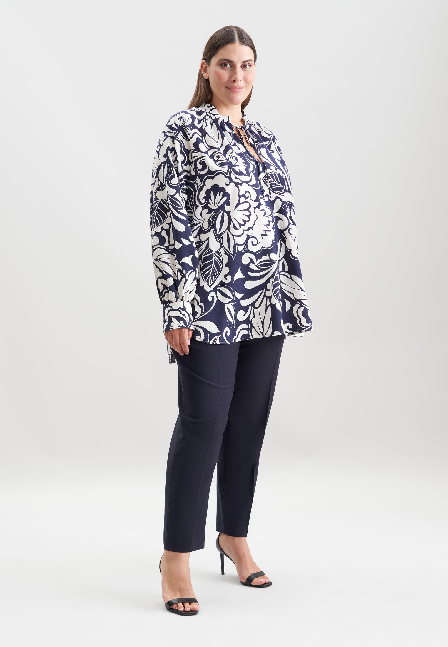 seidensticker Schlupfbluse »Schwarze Rose« 1/1 Druck