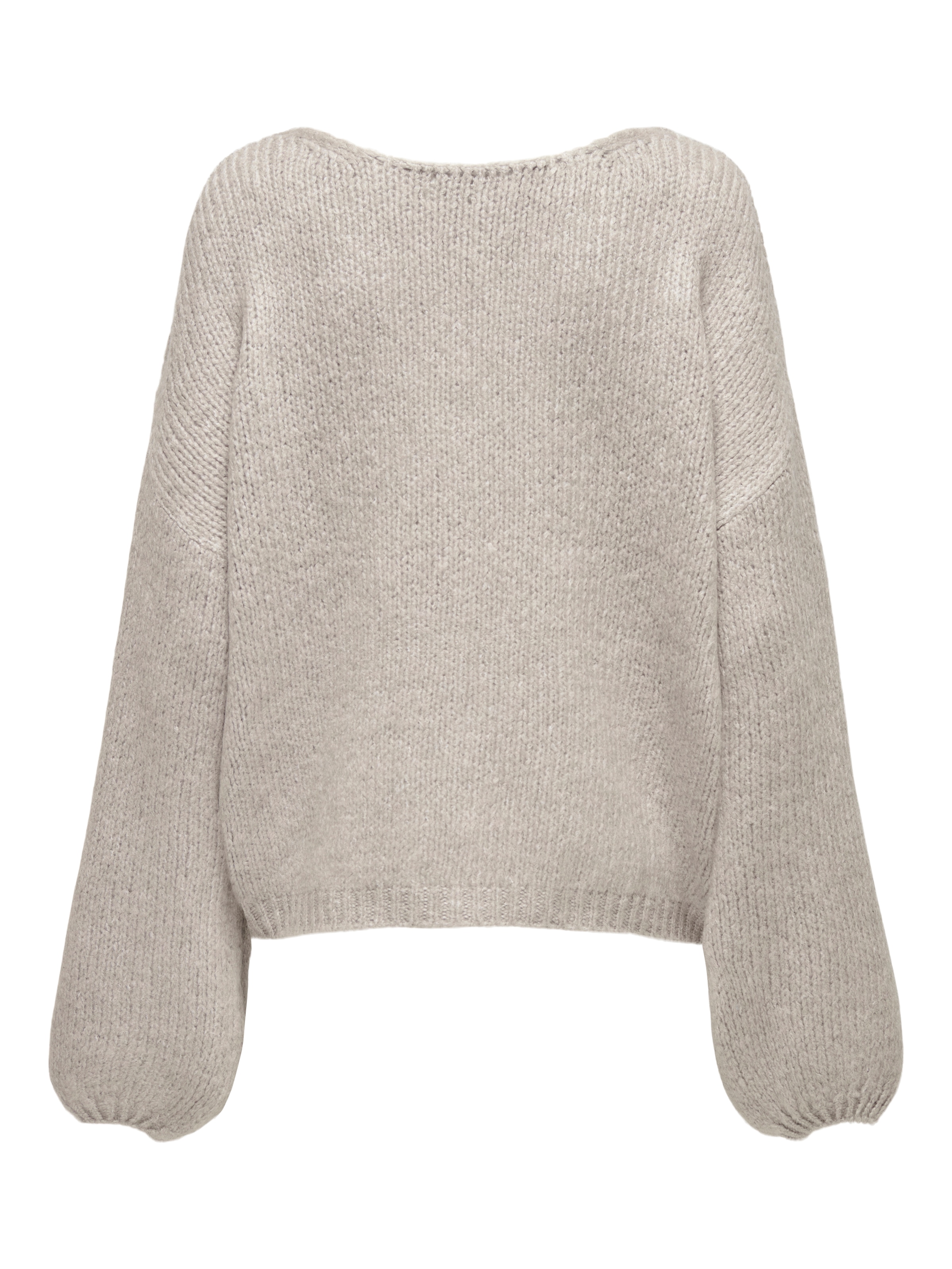JDY Pull col V »JDYDINEA L/S REVERSIBLE PULLOV. KNT NOOS« der V-Ausschnitt kann vorn und hinten getragen werden