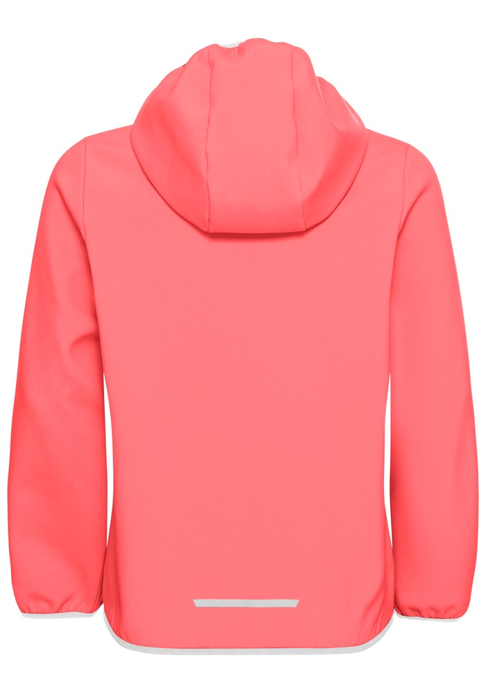 Jack Wolfskin Softshelljacke »FOURWINDS JACKET KIDS«, mit Kapuze, Winddicht, atmungsaktiv, Übergangsjacke