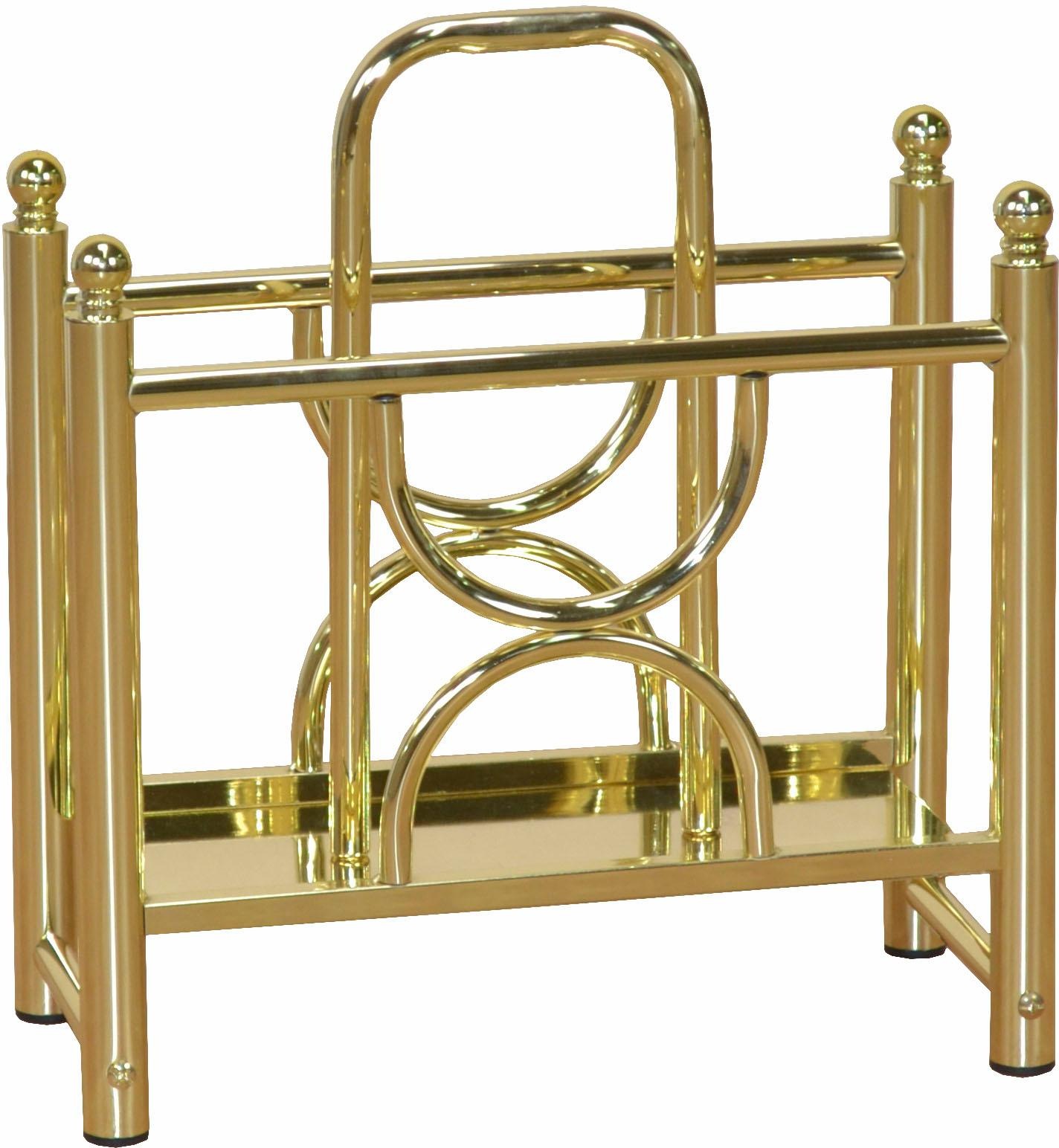 Image of HOFMANN LIVING AND MORE Zeitungsständer, mit Tragegriff und schöner Verzierung bei Ackermann Versand Schweiz