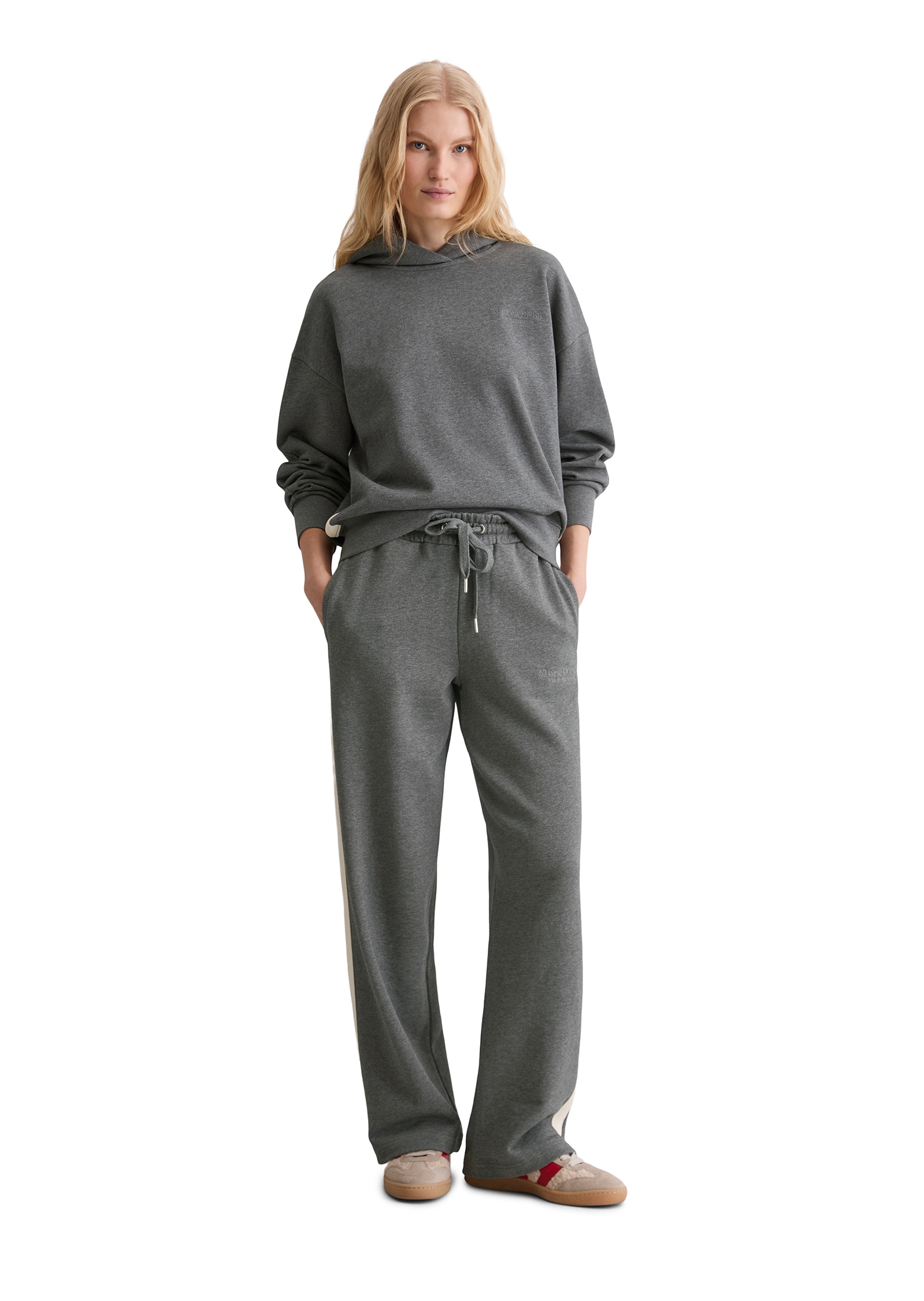 Marc O'Polo Sweat à capuche , mit Logo-Stickerei
