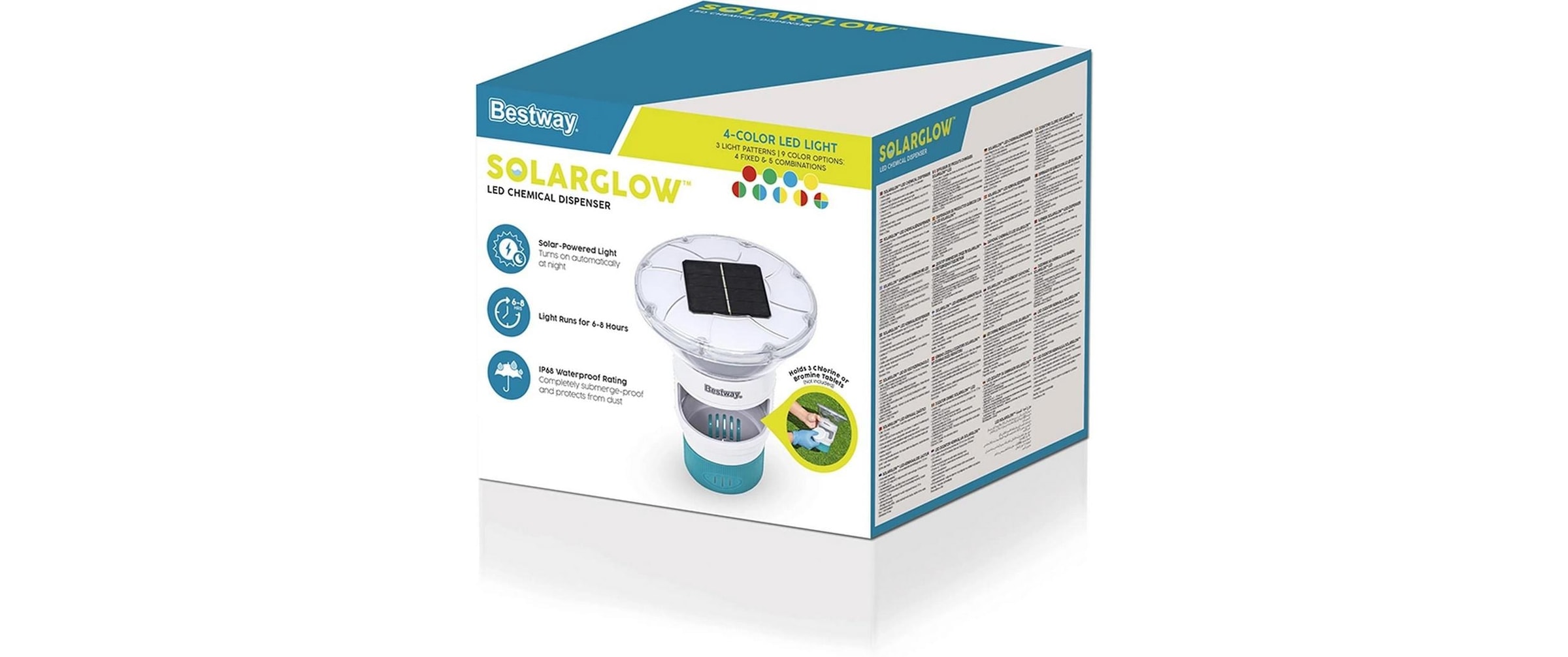 Bestway Doseur de chlore »SolarGlow LED«