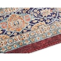 ELLE DECORATION Teppich »Keshan Maschad«, rechteckig, Orient Optik, Vintage Design, gekettelt, kräftige Farben