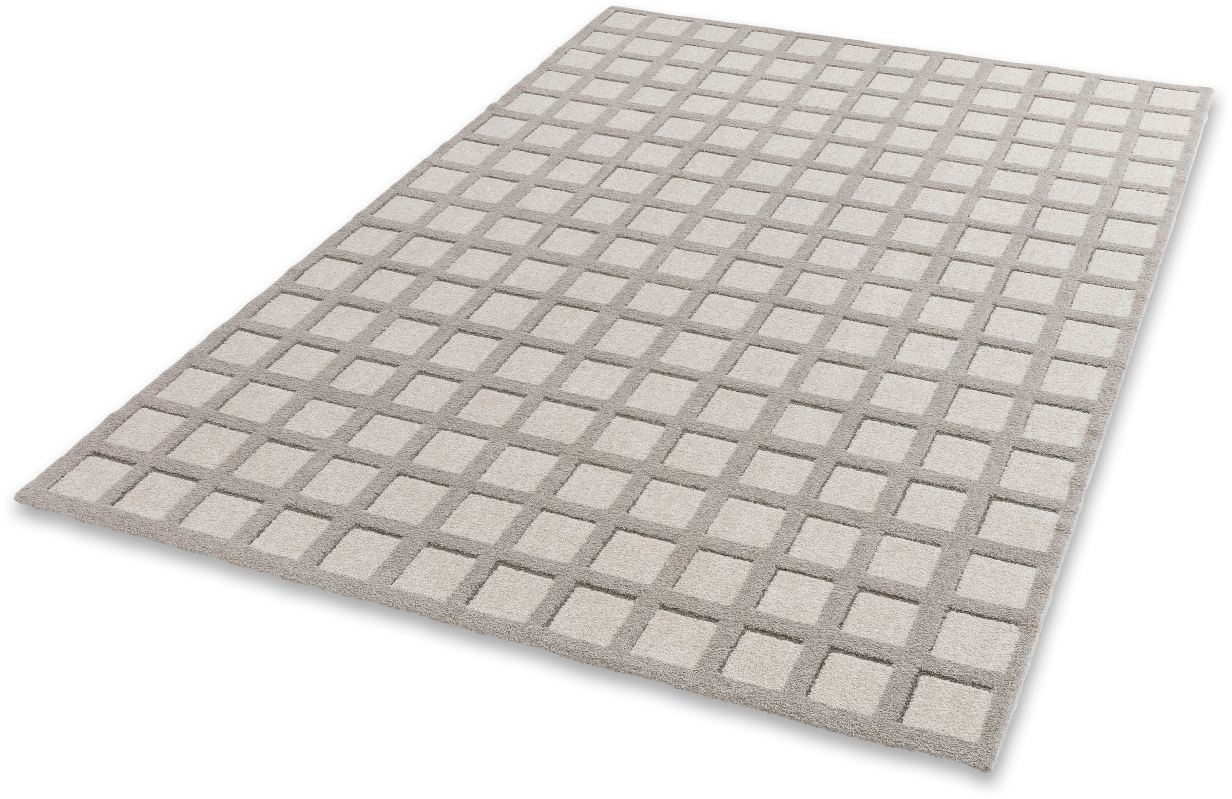 Image of SCHÖNER WOHNEN-Kollektion Teppich "Amaze 243" rechteckig 17 mm Höhe weicher grafischer Kurzflor, Wohnzimmer, Schöner Wohnen Kollektion