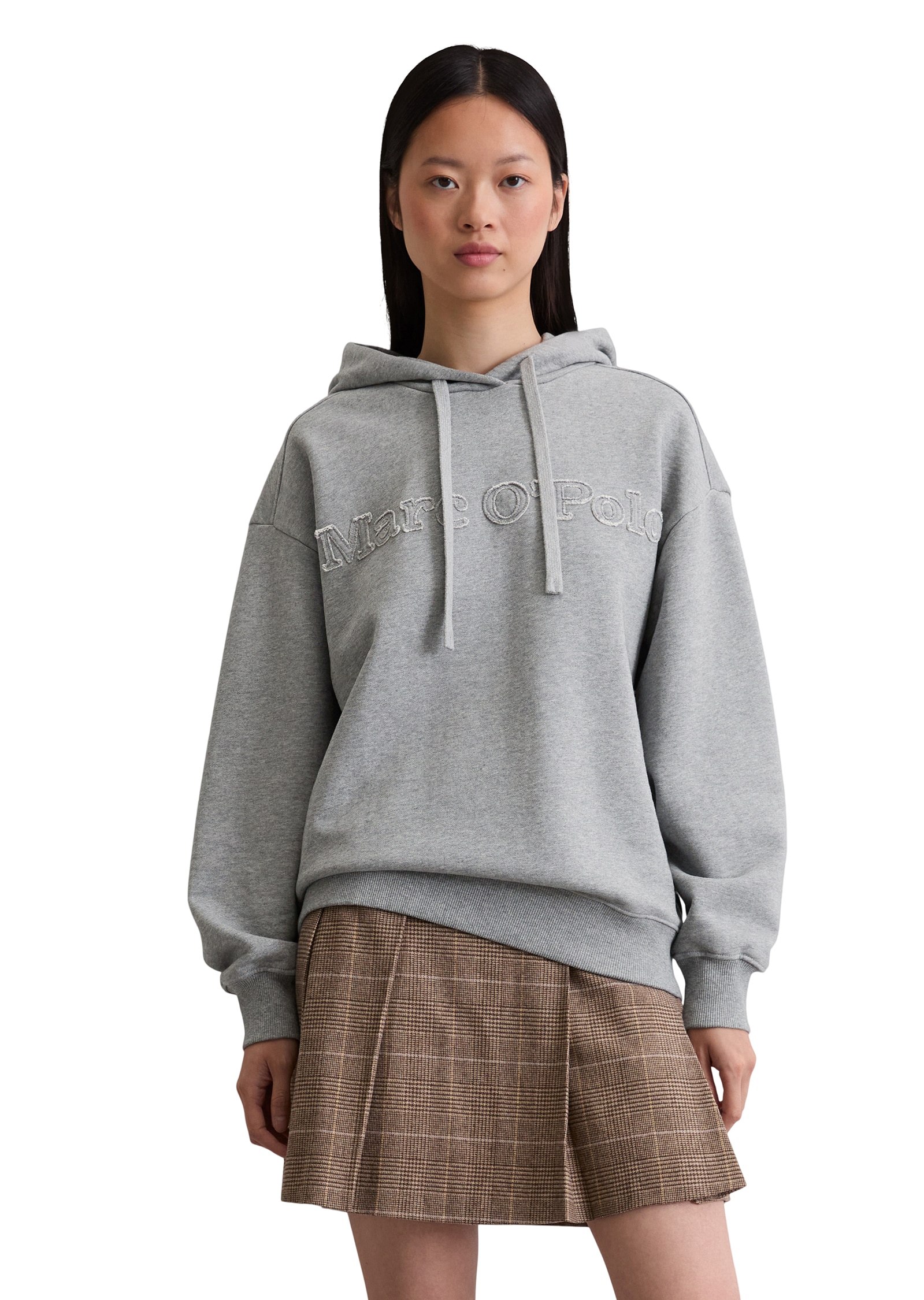 Image of Marc OPolo Hoodie, relaxed fit aus reinem Organic Cotton
