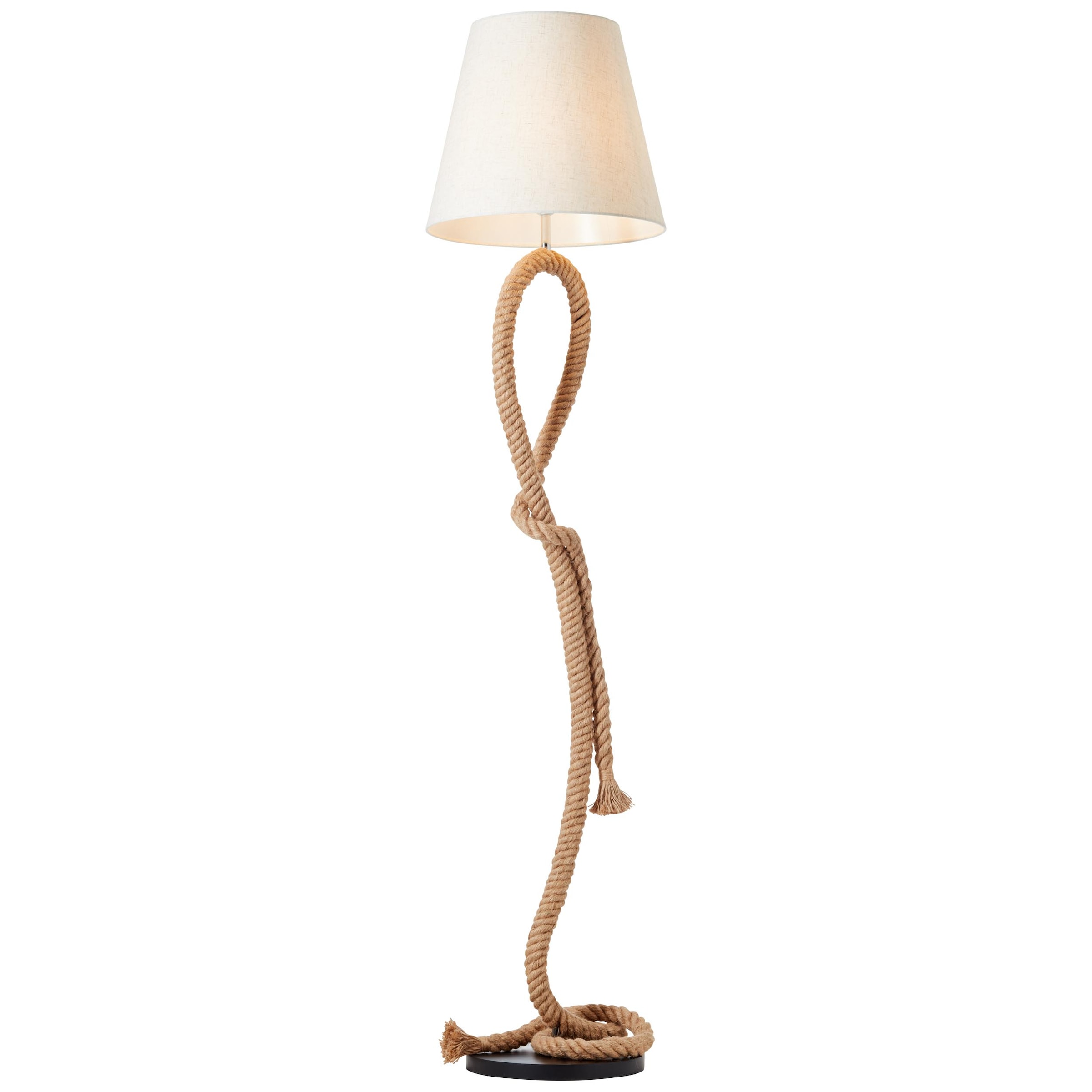 Brilliant Stehlampe »Sailor«, E27, Seil/Textil/Metall, 40 Ø natur/weiss cm 175 cm, Höhe, flammig-flammig, kaufen 1
