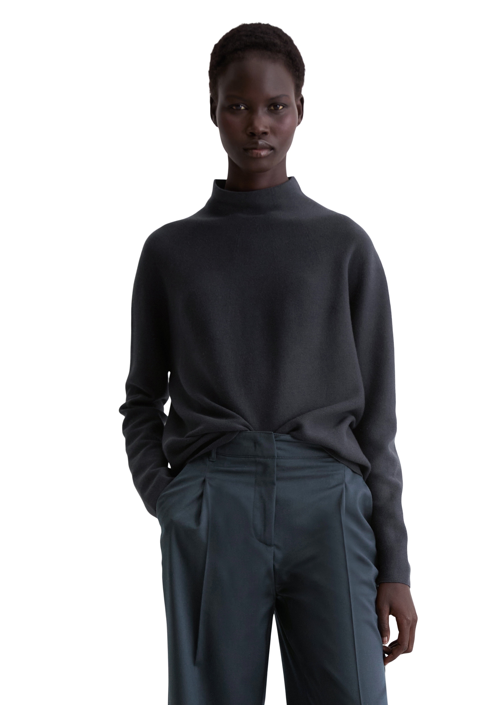Image of Marc OPolo Stehkragenpullover mit Stehkragen