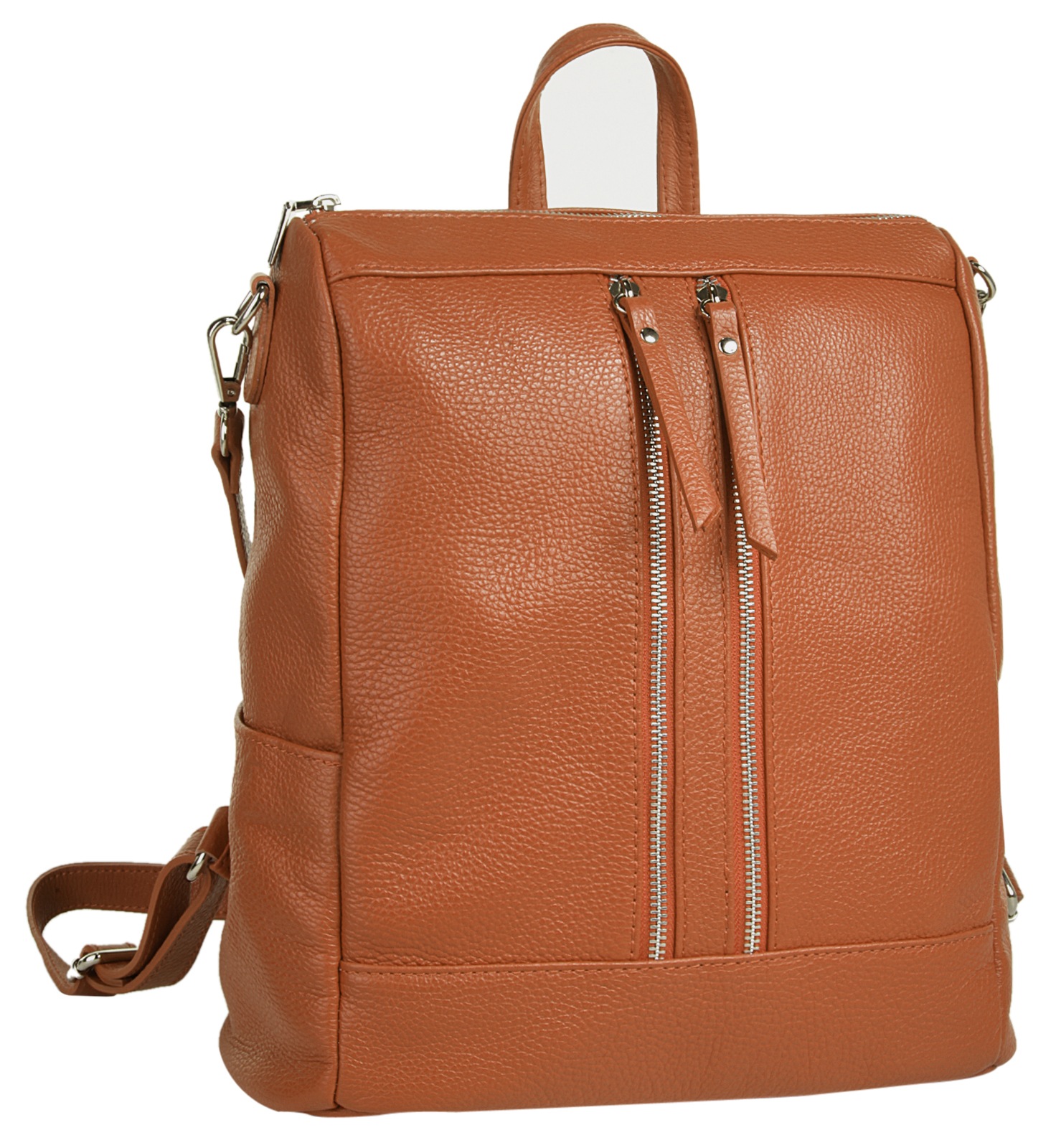 Samantha Look Cityrucksack, echt Leder, Made in Italy