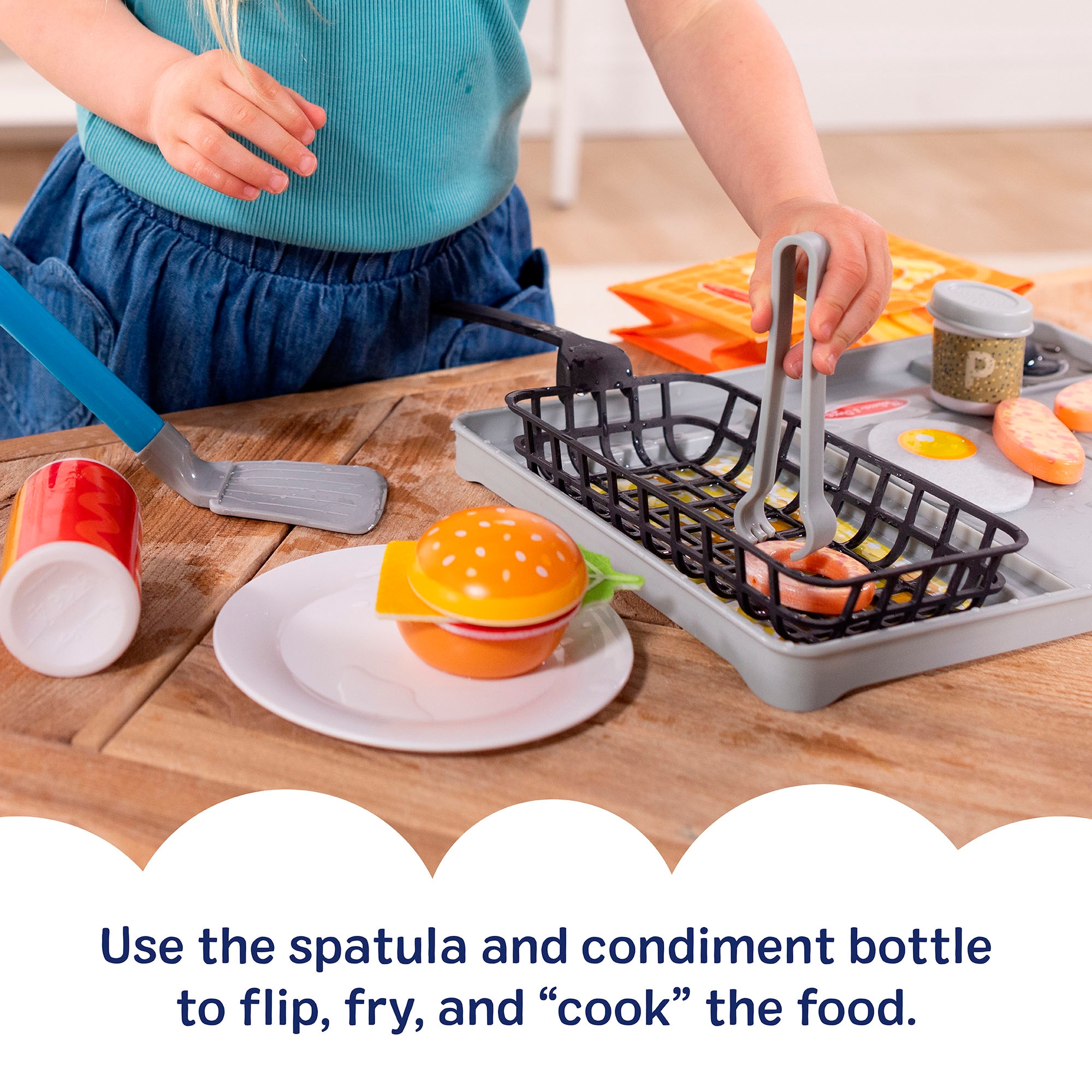 Spin Master Barbecue pour enfants »Melissa & Doug Water WOW Grill« mit Farbwechseleffekt