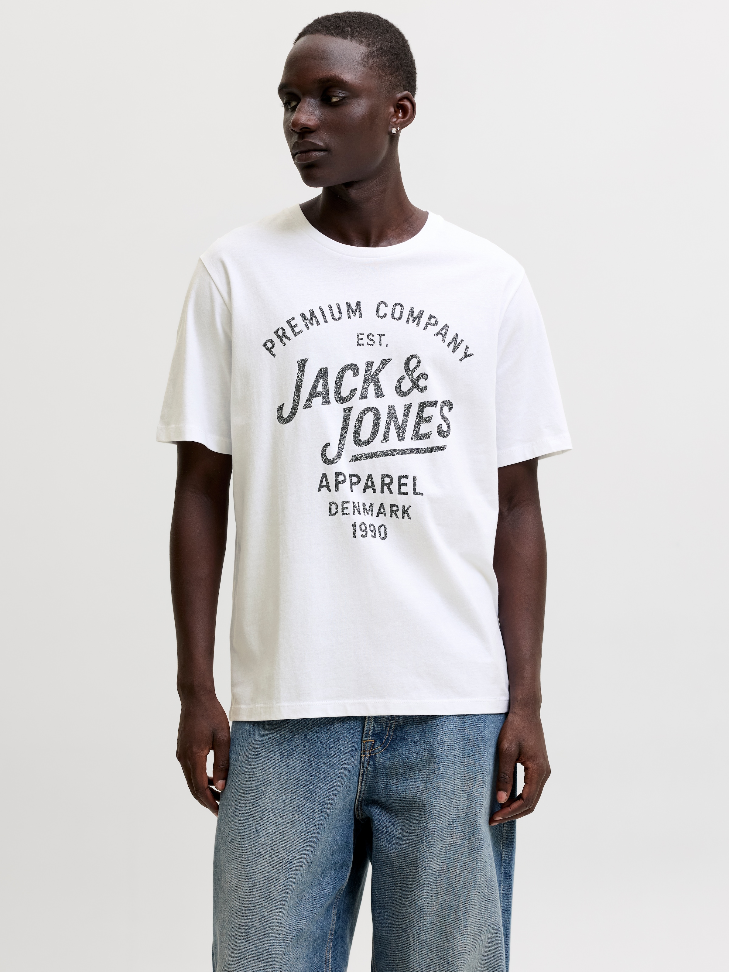 Jack & Jones Rundhalsshirt »JPRBLUZANE SS TEE FST 3PK MP« Packung, 3