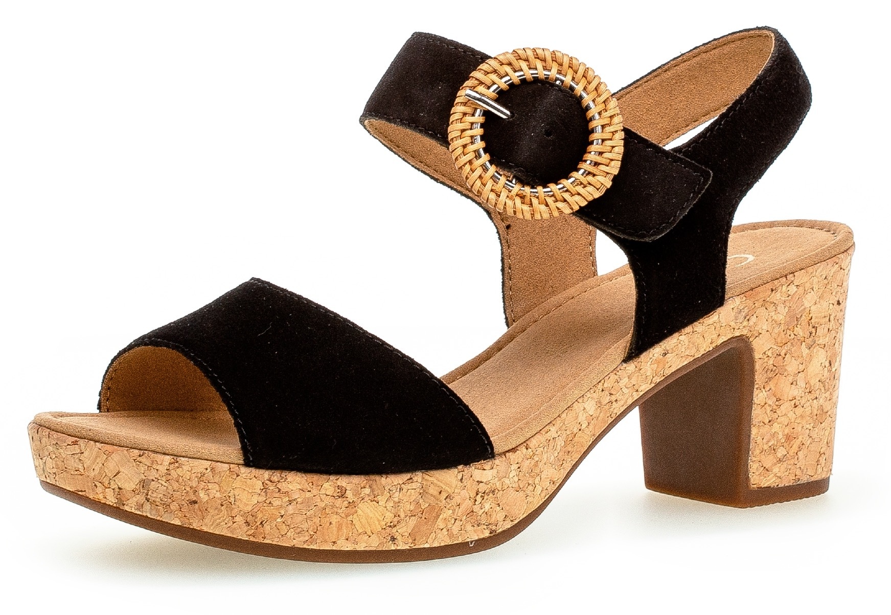 Image of Gabor Sandalette, mit Absatz in Korkoptik bei Ackermann Versand Schweiz