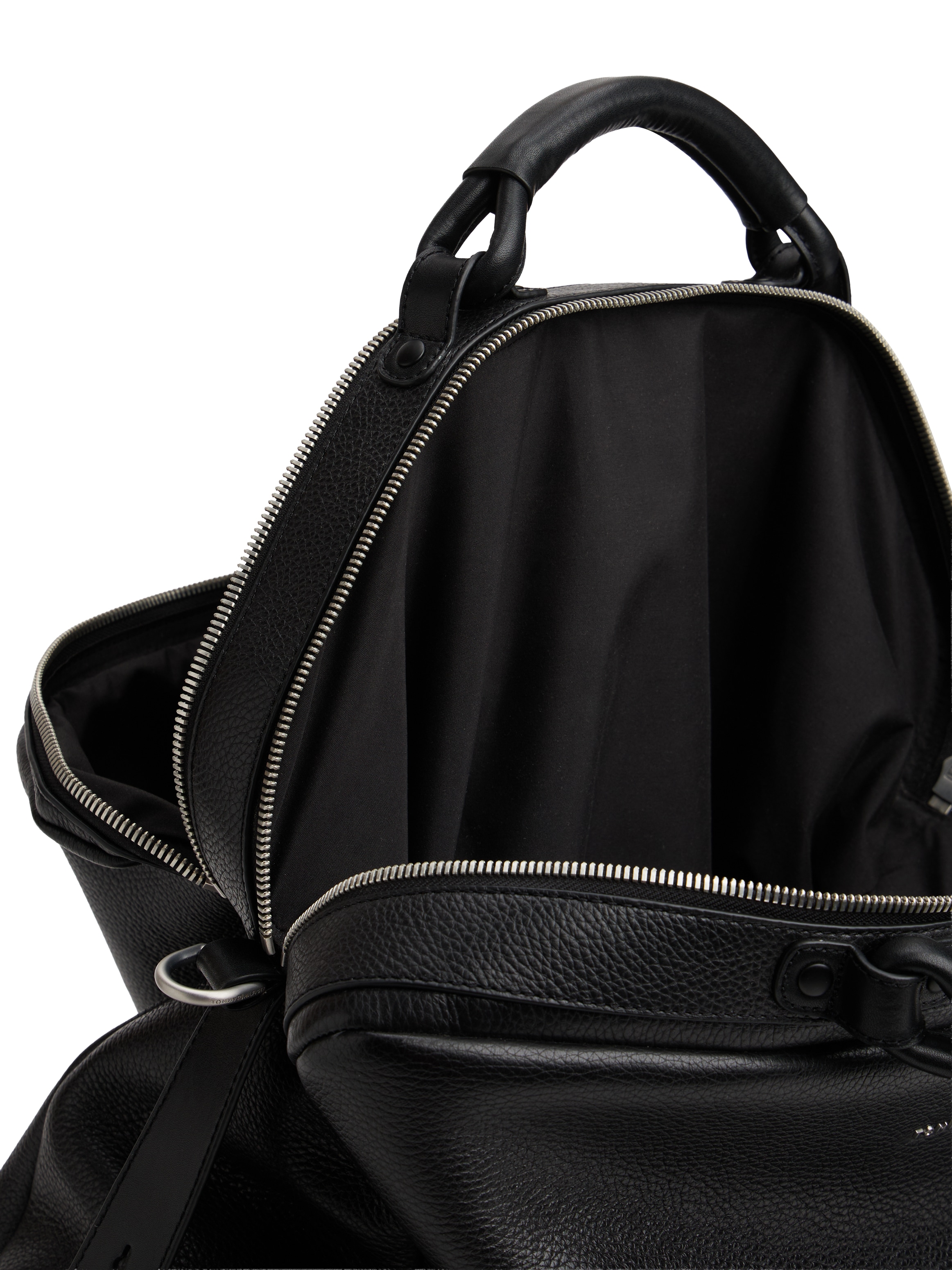 Tommy Hilfiger Weekender »TH PREMUM LEATHER DUFFLE« Reisetasche, Freitzeittasche mit Logoschriftzug