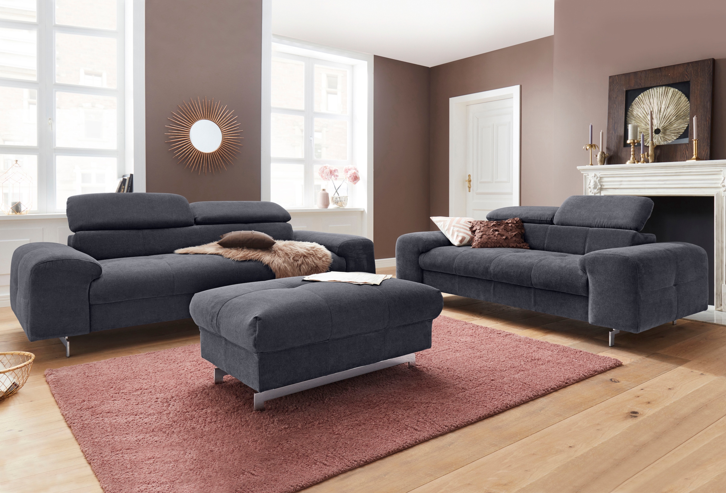 COTTA 2-places »Chef« mit Kopfteilverstellung