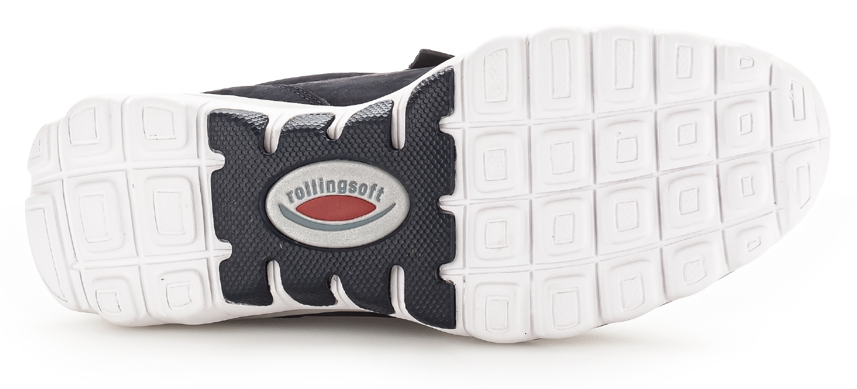 Gabor Rollingsoft Keilsneaker, Freizeitschuh, Halbschuh, Schnürschuh mit OPTIFIT-Wechselfussbett