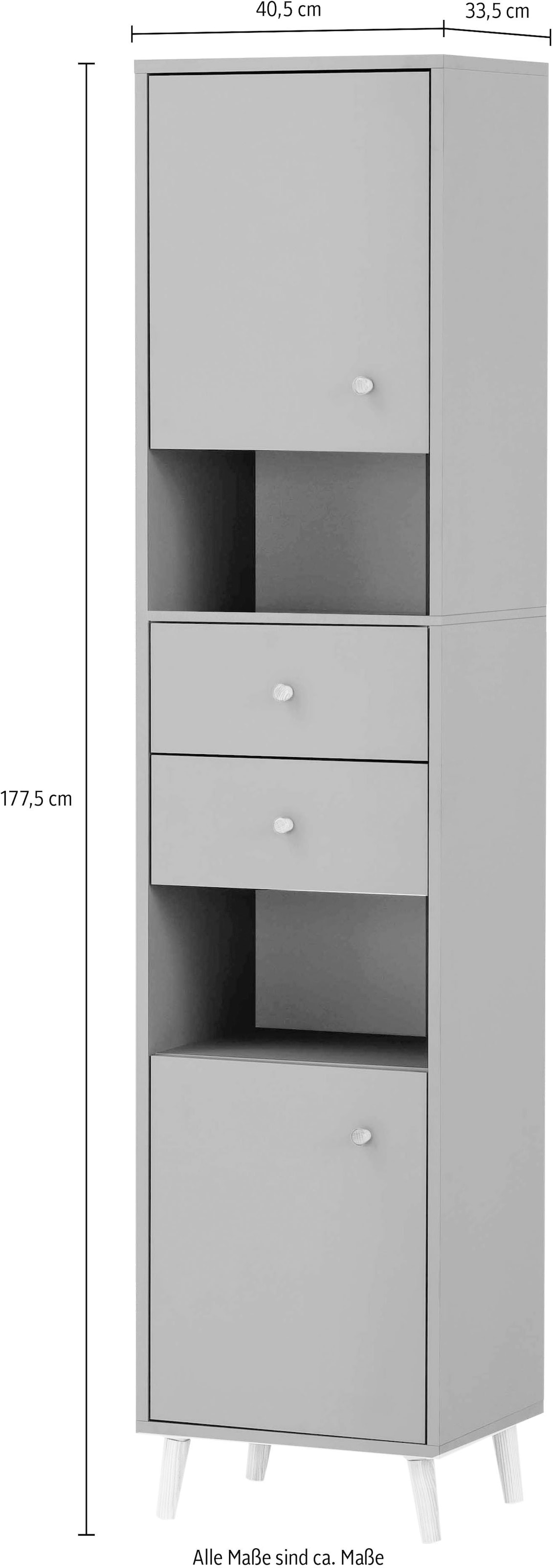 Schildmeyer Armoire haute »Bjarne« Breite 40,3 cm