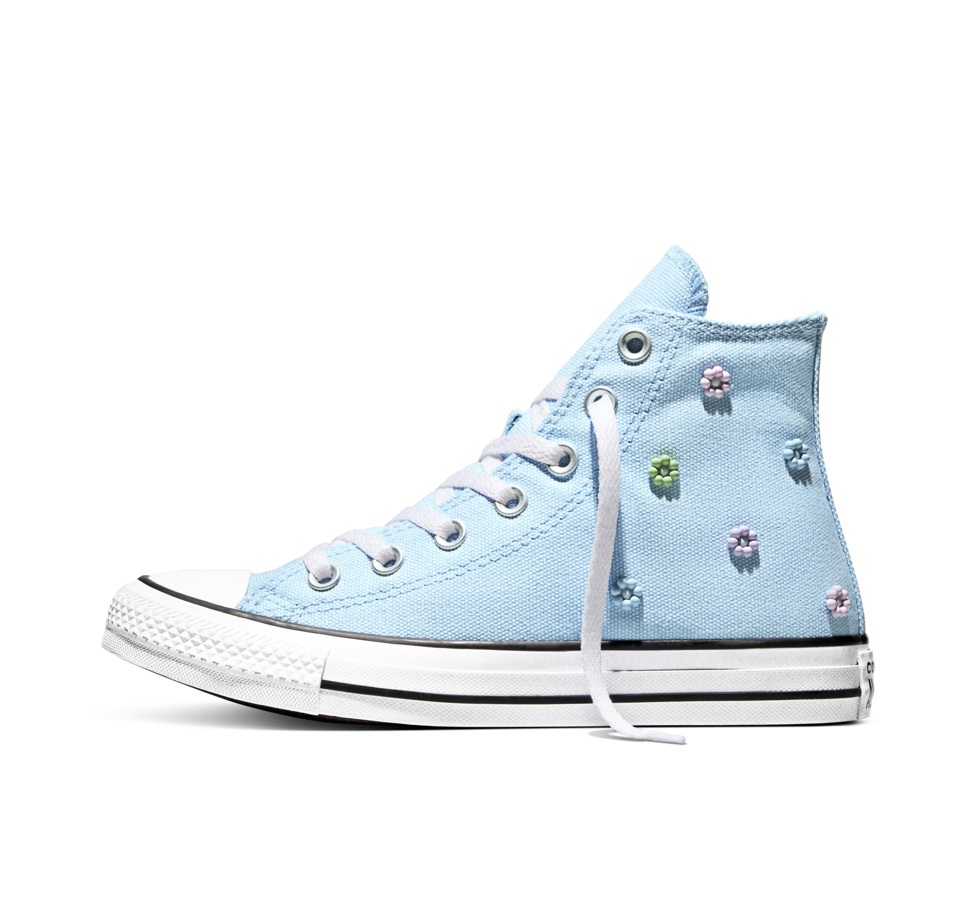 Converse Sneakers »CHUCK TAYLOR ALL STAR STUDDED FLORAL«  pour adultes, avec semelle extérieure profilée, à lacets