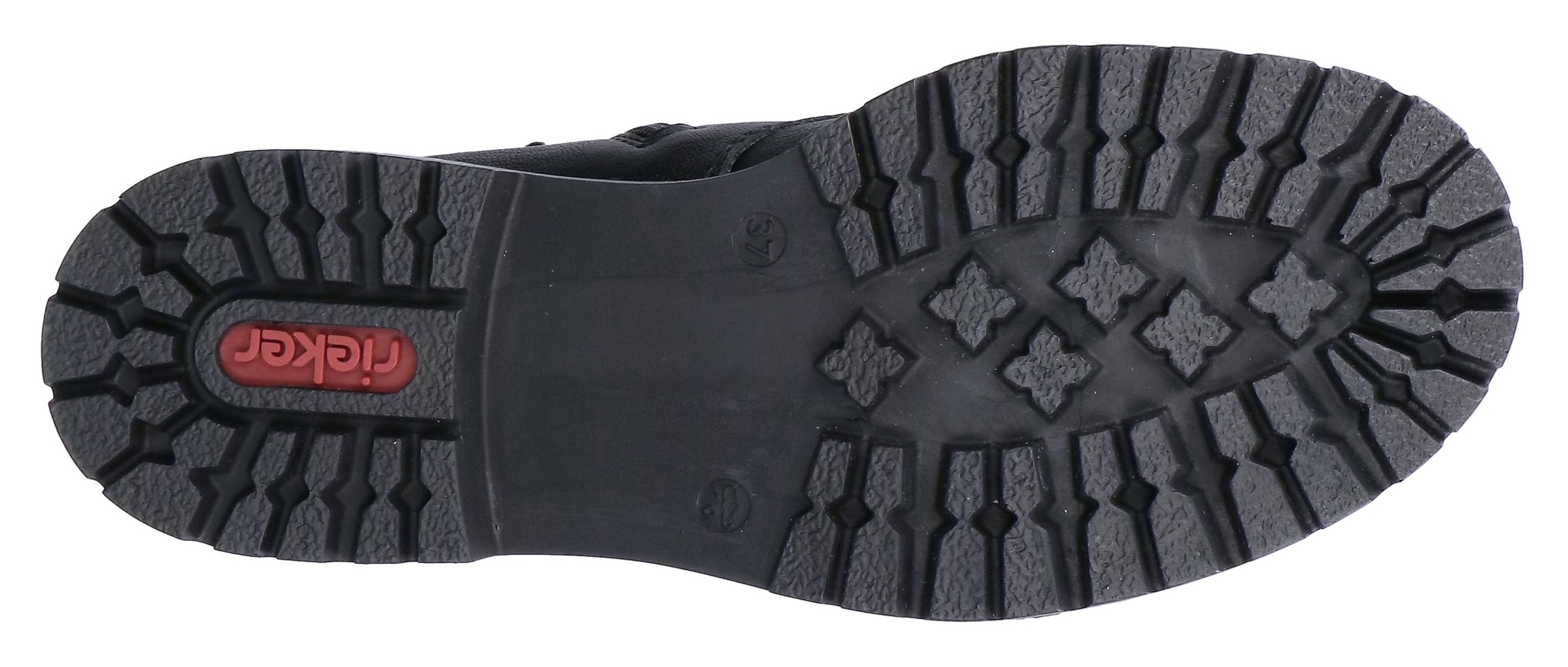 Rieker Winterstiefelette  Schnürboots, Schnürstiefelette, Profilsohle, mit Innenreissverschluss