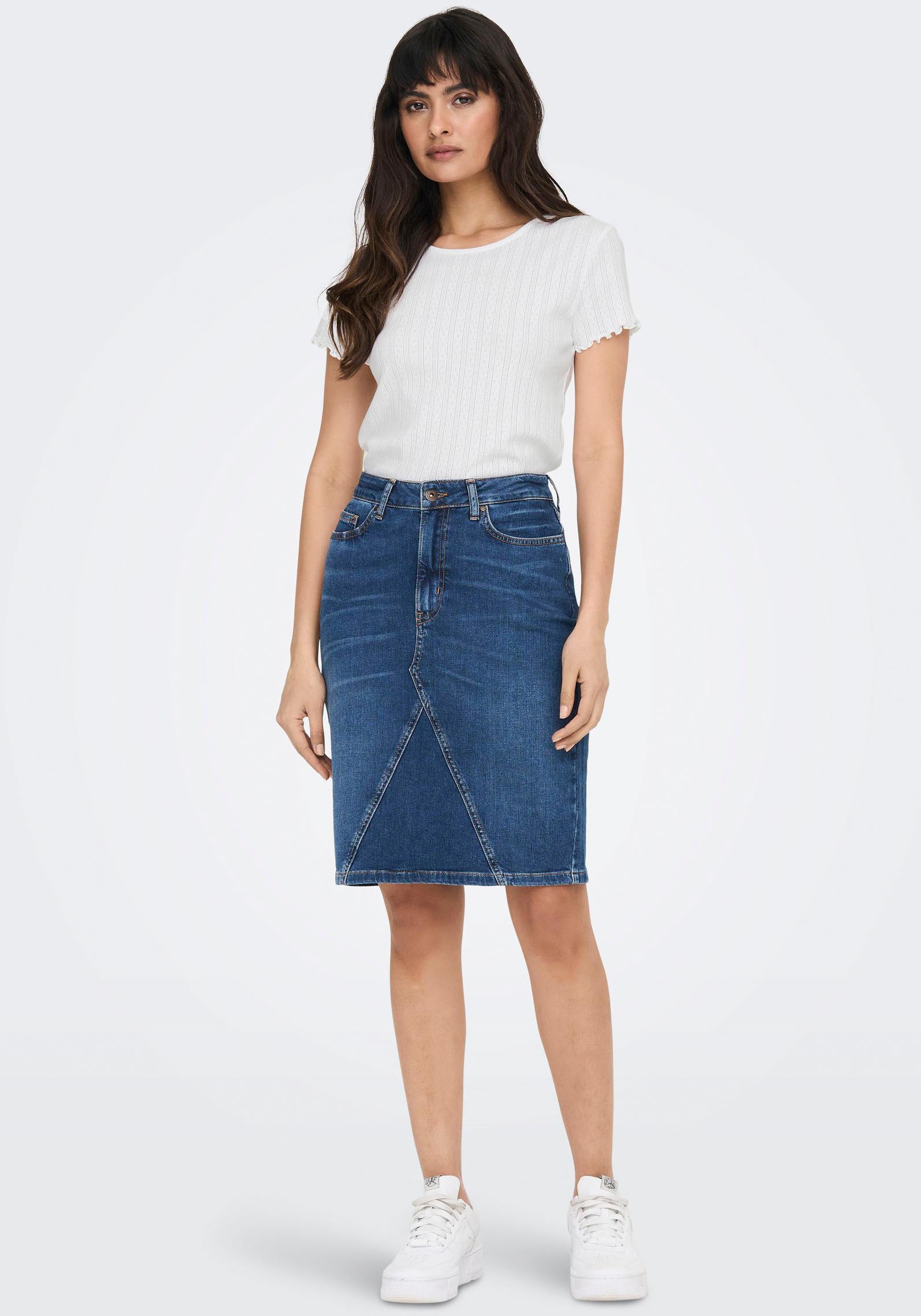 ONLY Kurzarmshirt »ONLCARLOTTA S/S TOP JRS NOOS«