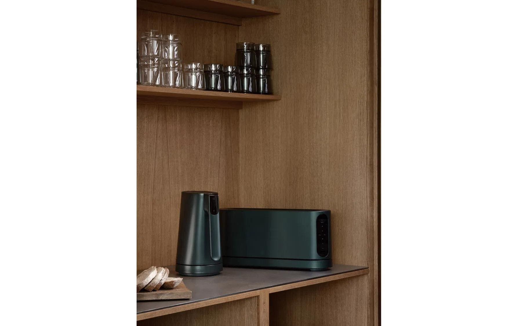 Jacob Jensen Wasserkocher »23 x 16 x 26 cm 1,2 l« 1,2 l 2200 W Wasserkocher mit Touch-Bedienung und Temperaturvorwahl