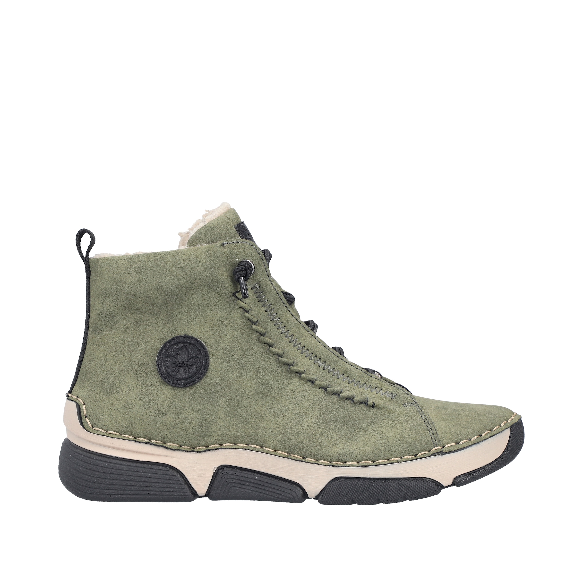 Rieker Bottes d'hiver  bottine d’hiver, bottes outdoor, doublure chaude, fermeture éclair intérieure