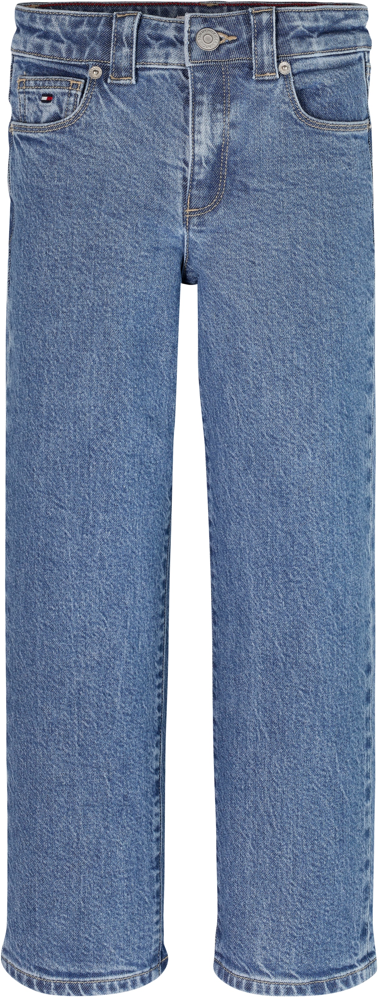 Tommy Hilfiger Bootcut-Jeans »GIRLFRIEND COMFORT DENIM«, Kinder bis 16 Jahre im 5-Pocket-Style