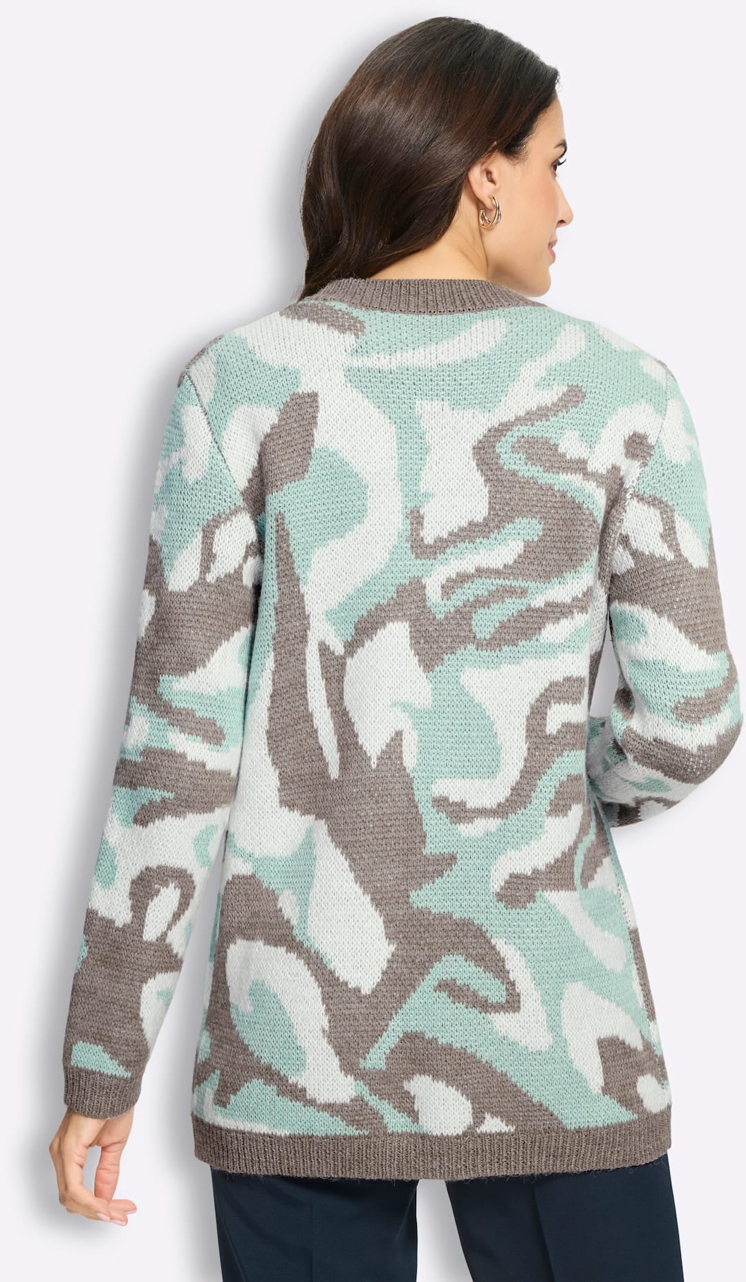 Inspirationen Jacquardstrickjacke