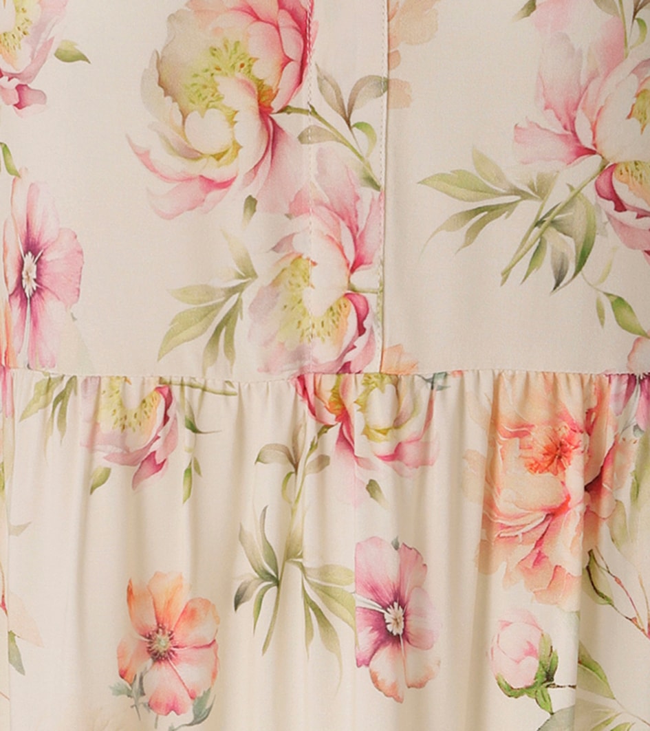 Aniston CASUAL Blusenkleid mit fantasievollem, pastellfarbenen Blumendruck  - NEUE KOLLEKTION