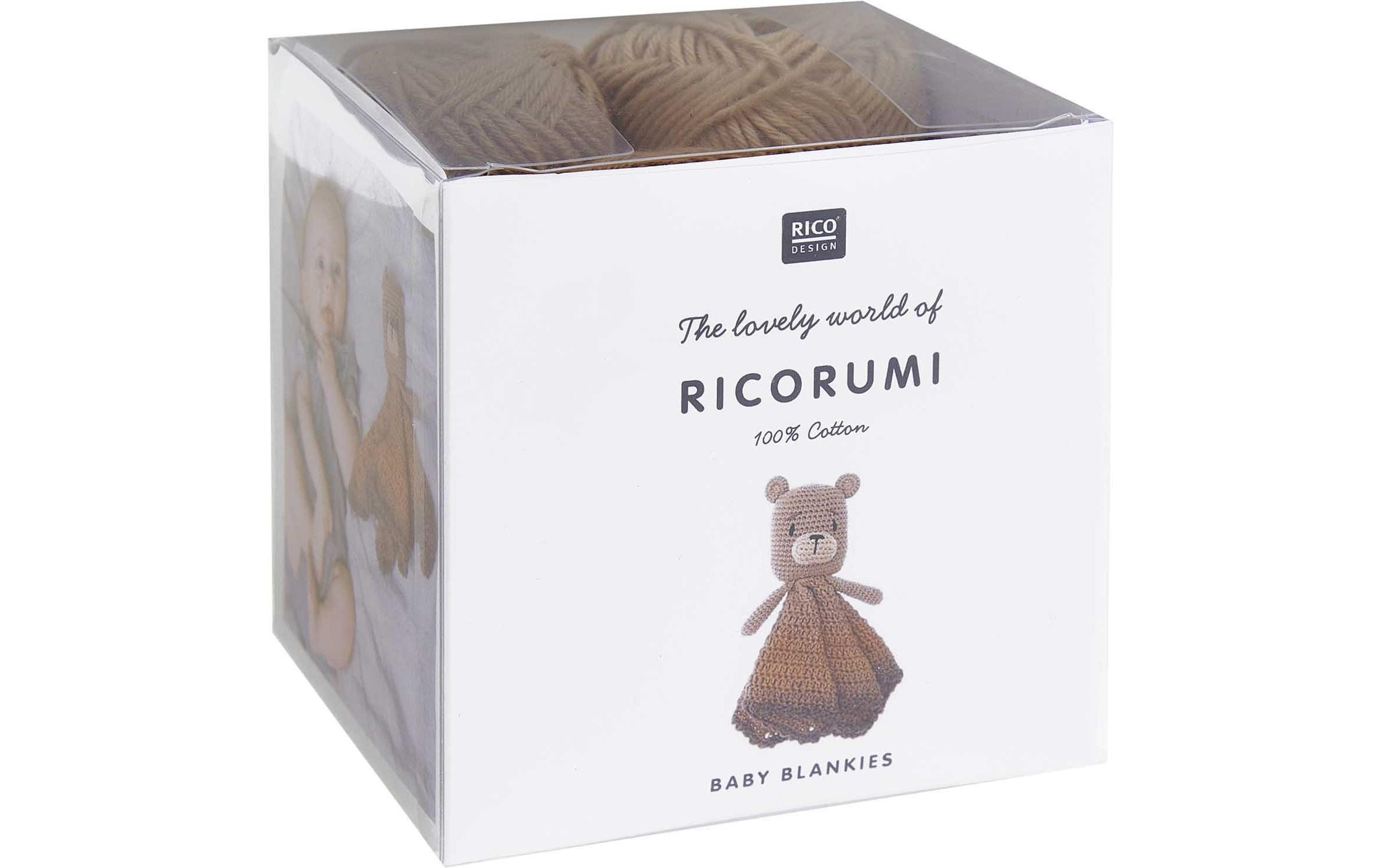 Rico-Design Verlag Kreativset »Baby Blankies Teddy, 8-teilig«