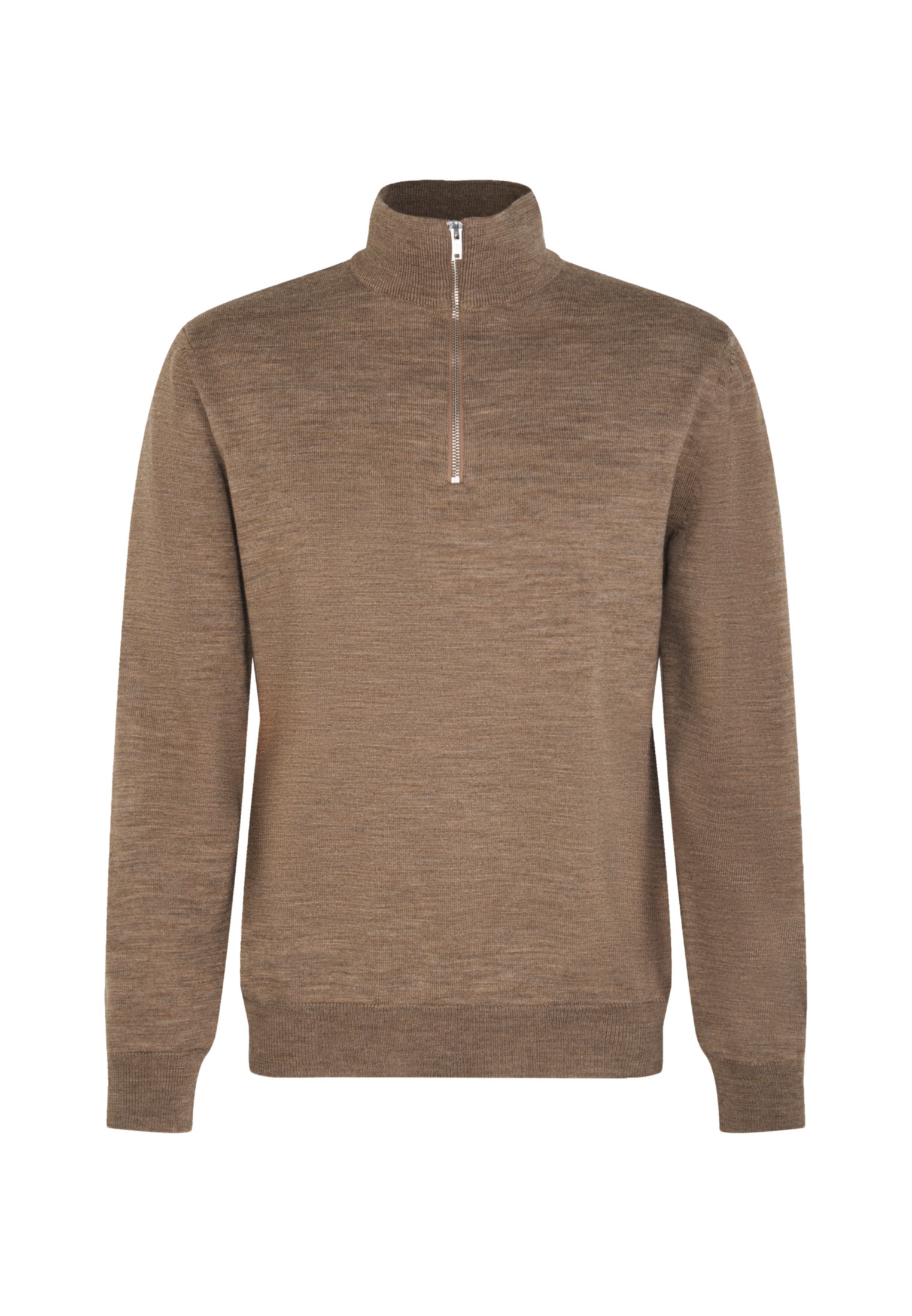 seidensticker Stehkragenpullover »Schwarze Rose« Quarter Zip Uni