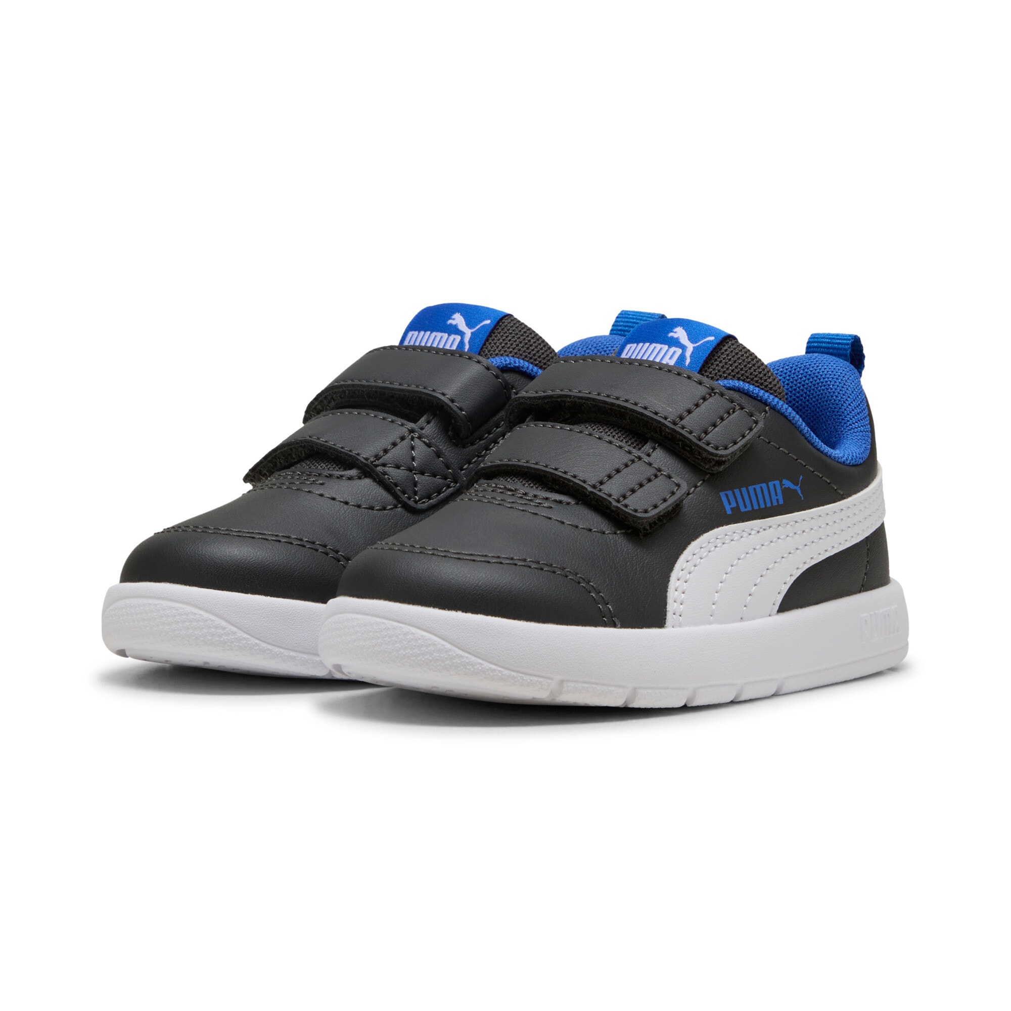 Image of PUMA Sneaker "COURTFLEX V3 V INF" für sportliche Aktivitäten, mit Textil-Innenmaterial, knöchelhoch