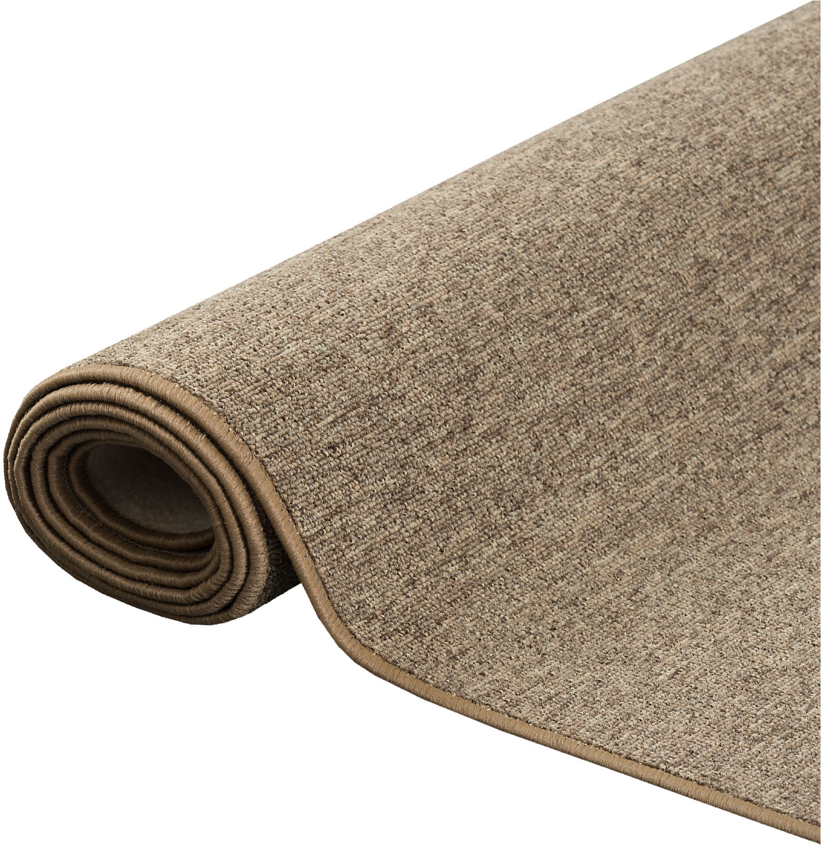 my home Teppich »Fortis, Schlinge, Made in Netherlands«, rechteckig, 5 mm Höhe, Uni Farben, gekettelt, auch als Läufer, strapazierfähig, Wohnzimmer