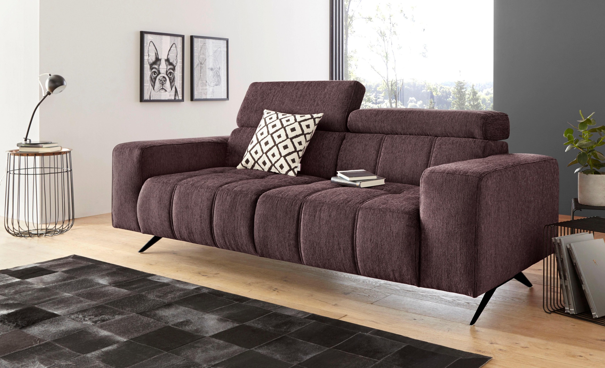 Image of DOMO collection 2-Sitzer »Trento«, wahlweise mit Kopfteilverstellung bei Ackermann Versand Schweiz