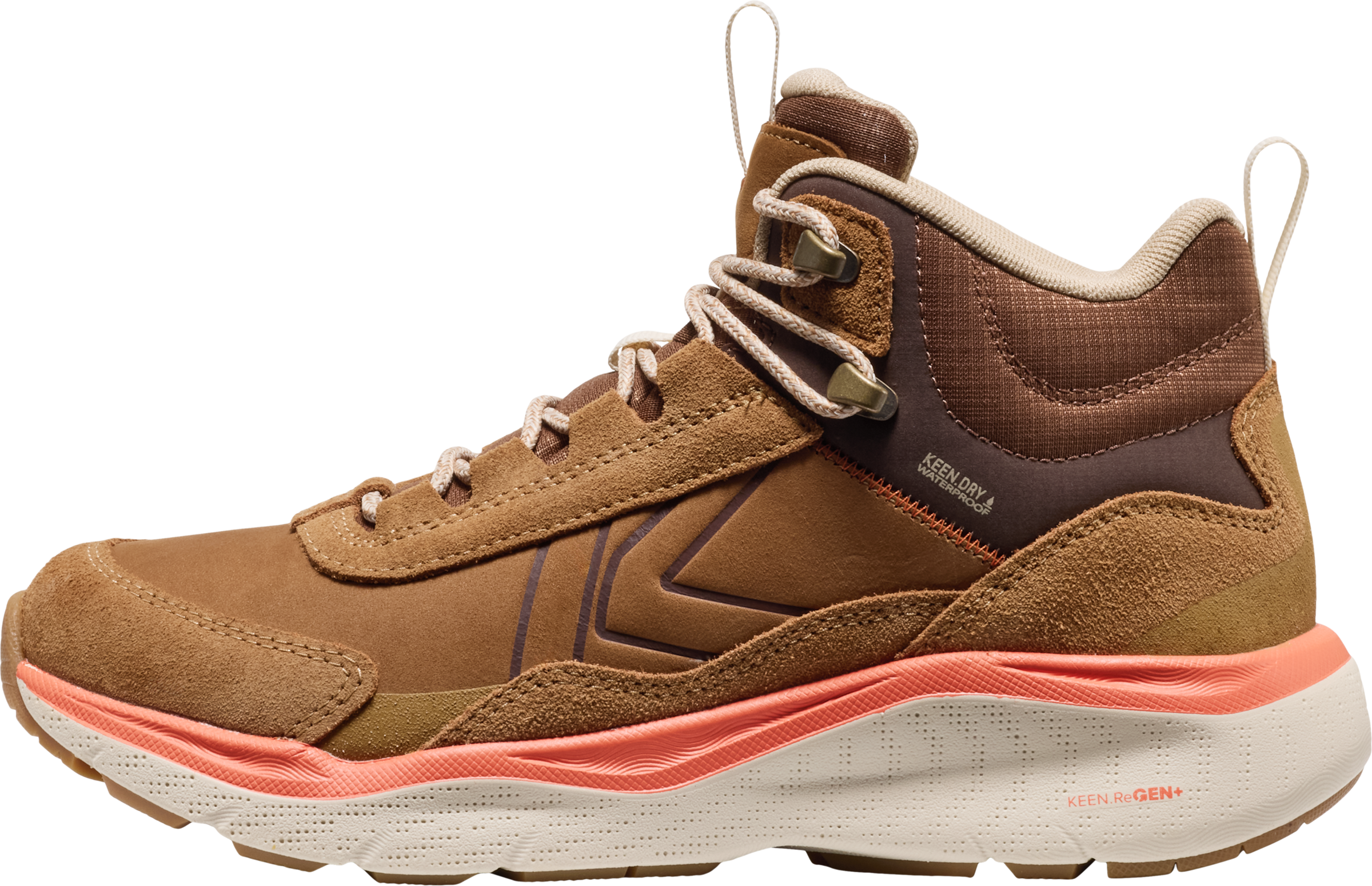 Keen Chaussure d'extérieur »LEIKI LEATHER MID WP«  chaussure de randonnée en cuir premium imperméable, respirante