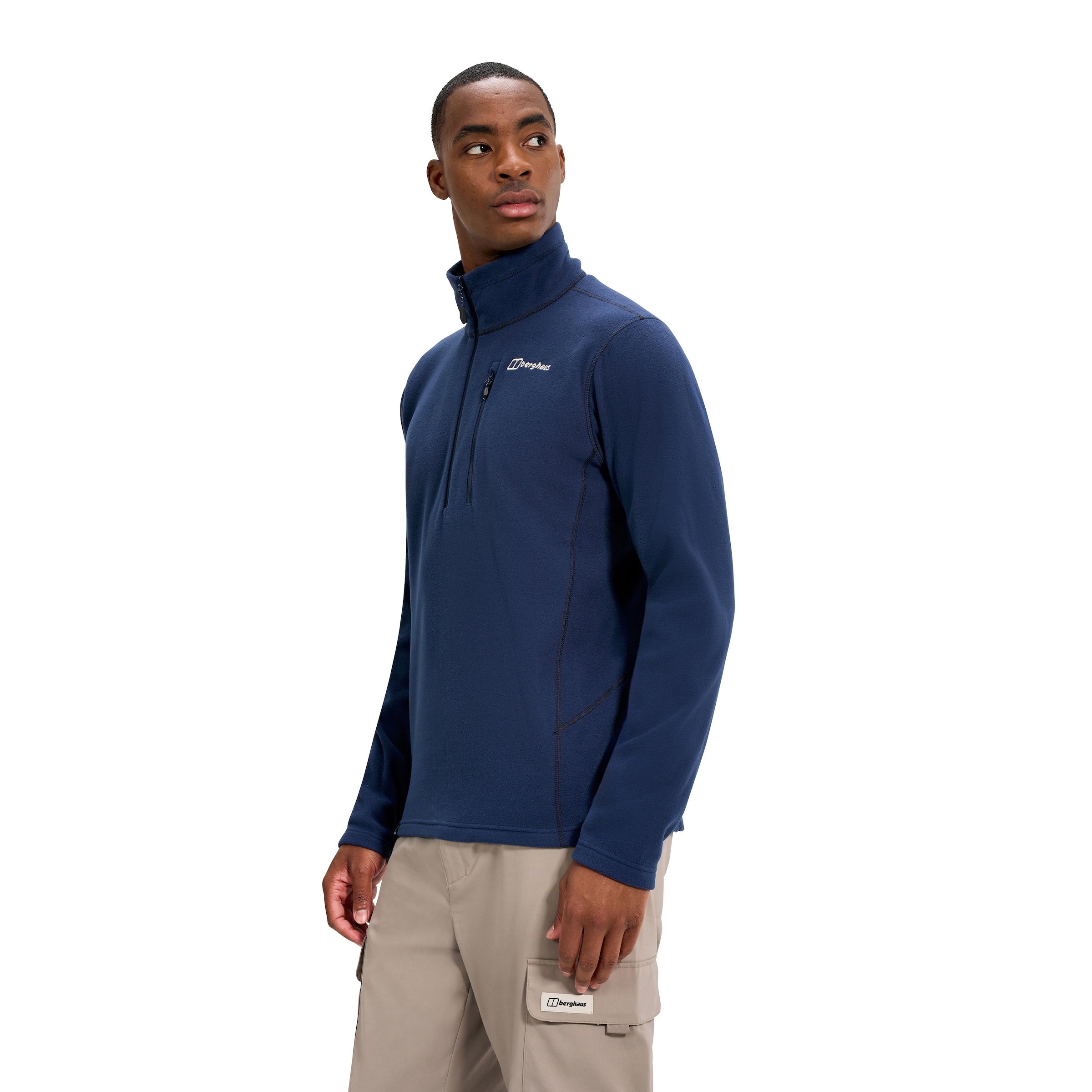 Berghaus Pull en maille polaire aus Polyester, mit Half-Zip, aus Polartec® Classic Microfleece