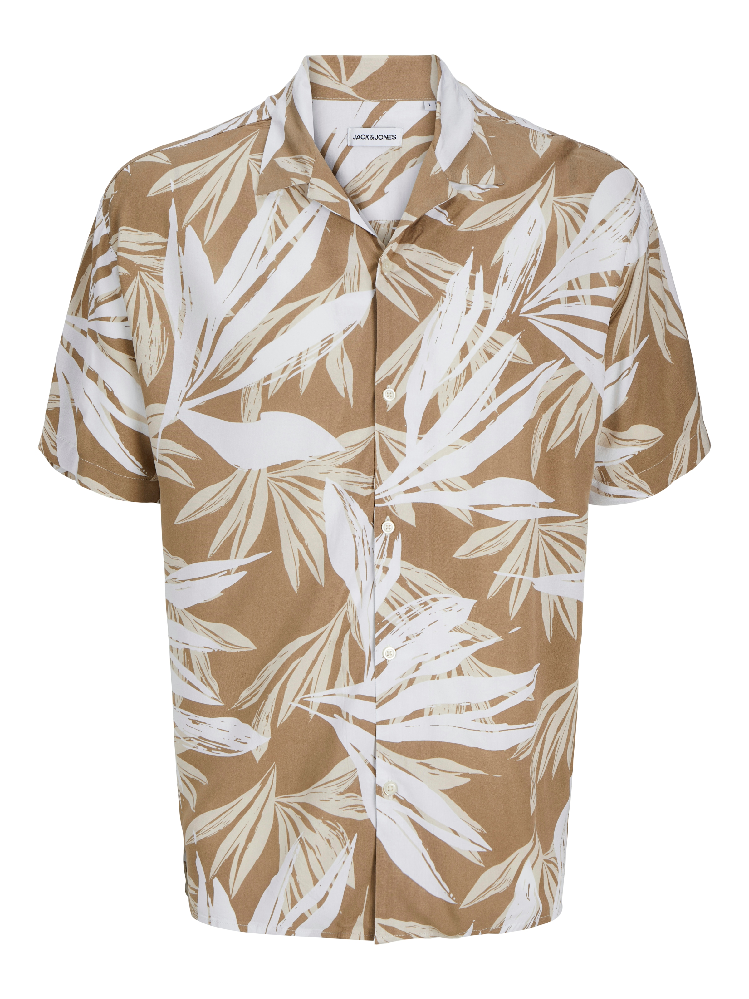 Jack & Jones PlusSize Kurzarmhemd »JJEJEFF TROPICAL AOP RESORT SHIRT SN PLS«