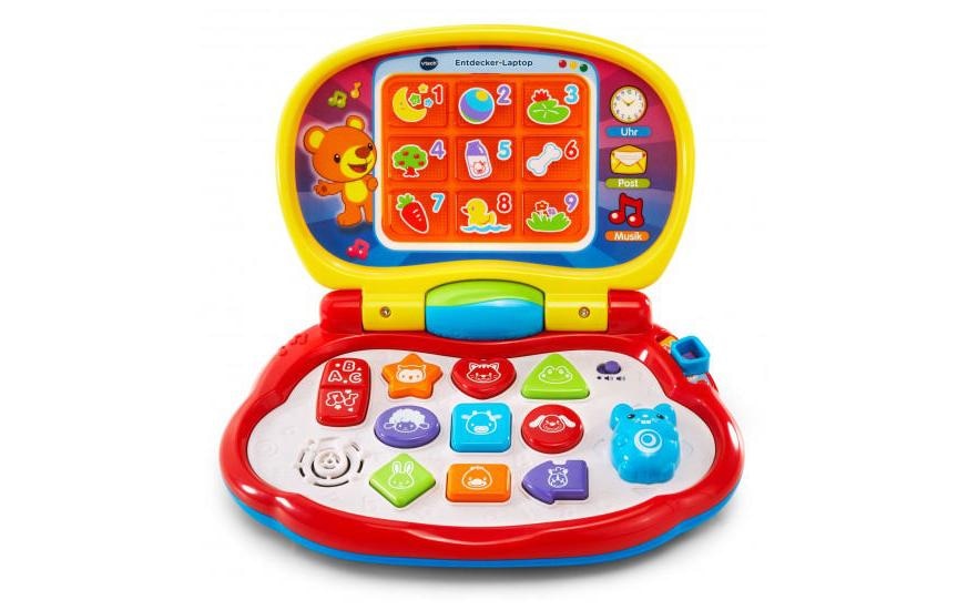 Vtech® Lernspielzeug »Entdecker Laptop«, (Set, 1 St., 1), von Pädagogen entwickelt